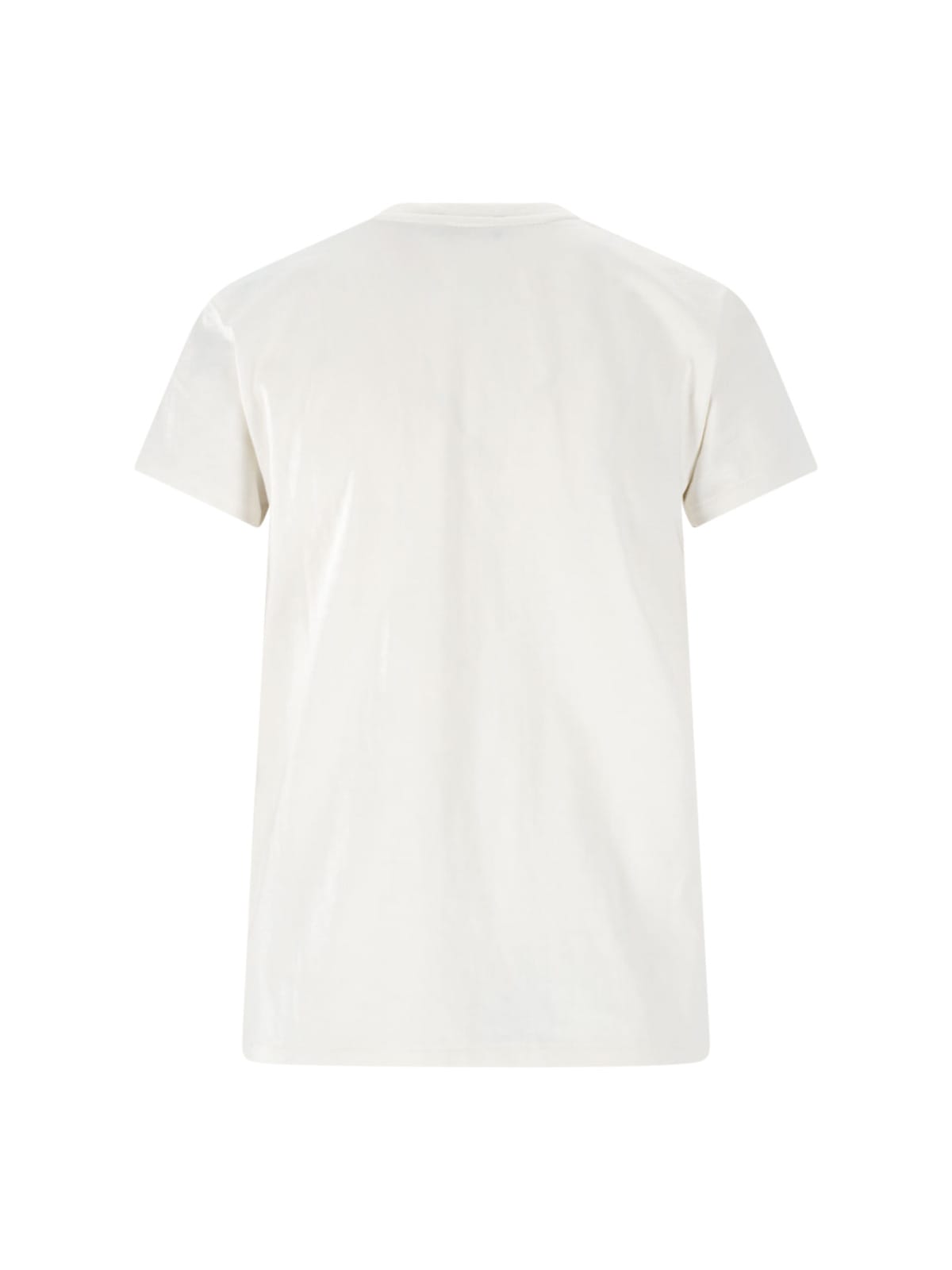 Shop Polo Ralph Lauren T-shirt With Flag In White