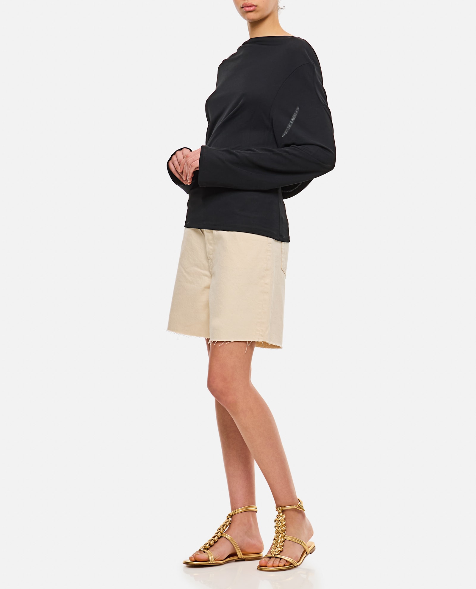 Frame Beige Shorts