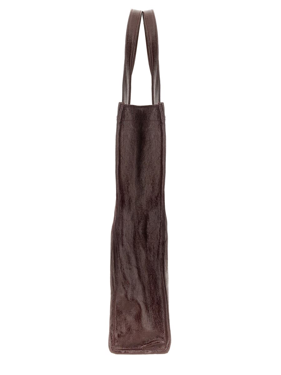 Shop Uma Wang Tote Bag In Bordeaux