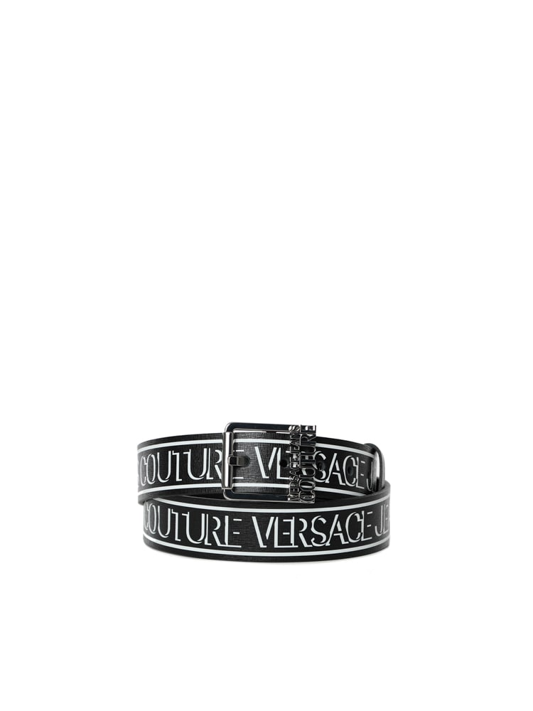 Versace Jeans Couture Logo Calfskin Belt