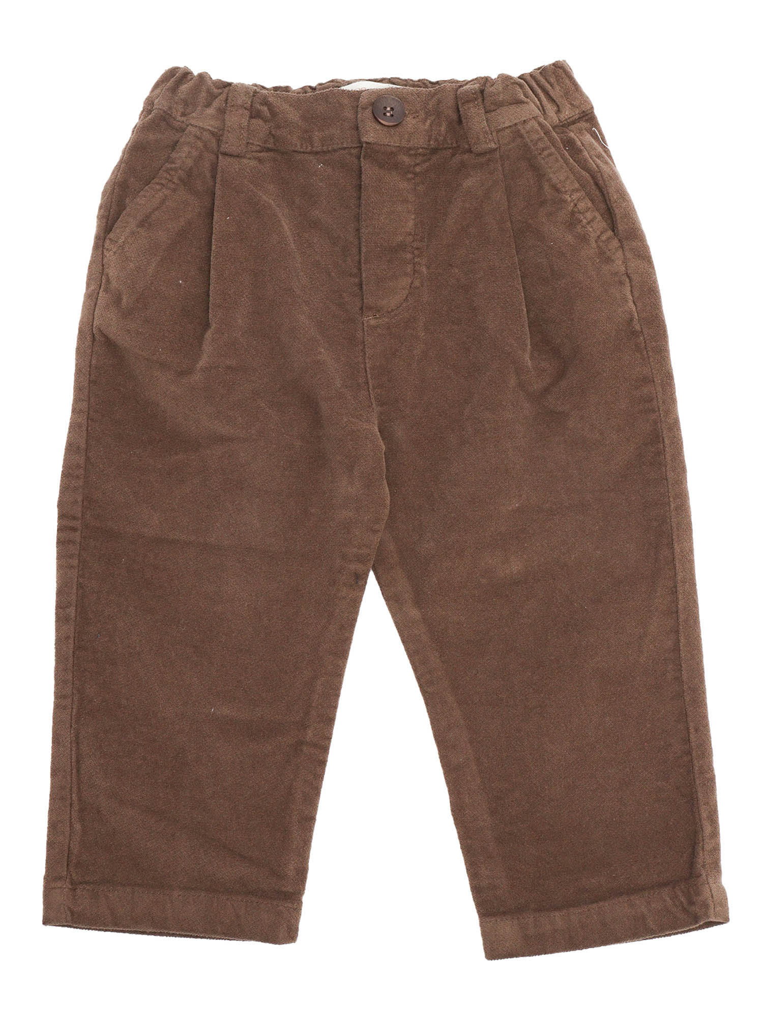 Zhoe & Tobiah Kids' Flannel Pants In Brown