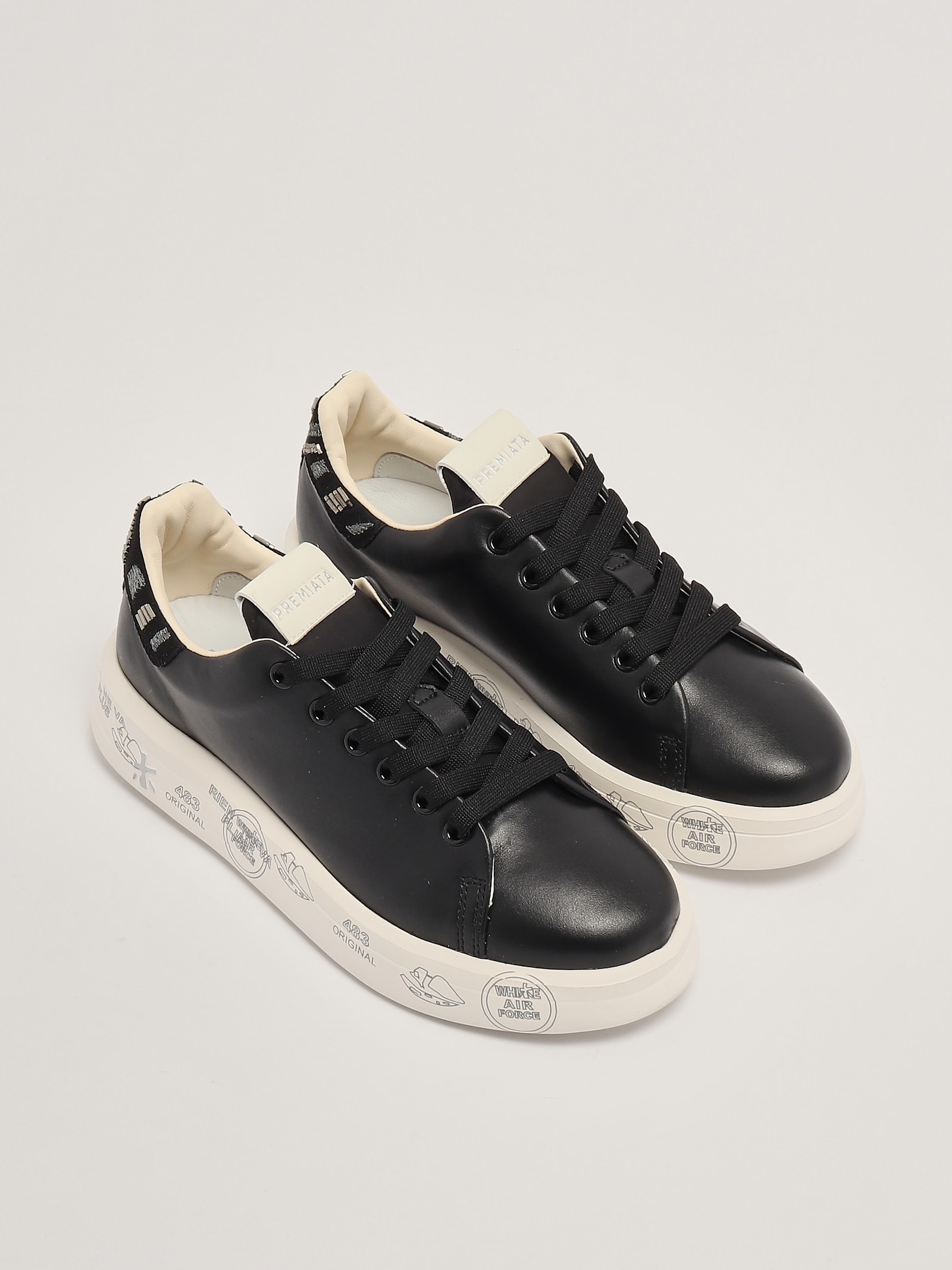 Shop Premiata Belle Sneaker In Nero