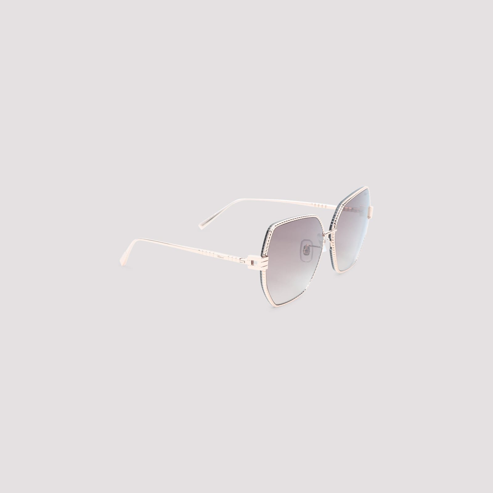 Chopard Metal Sunglasses In White