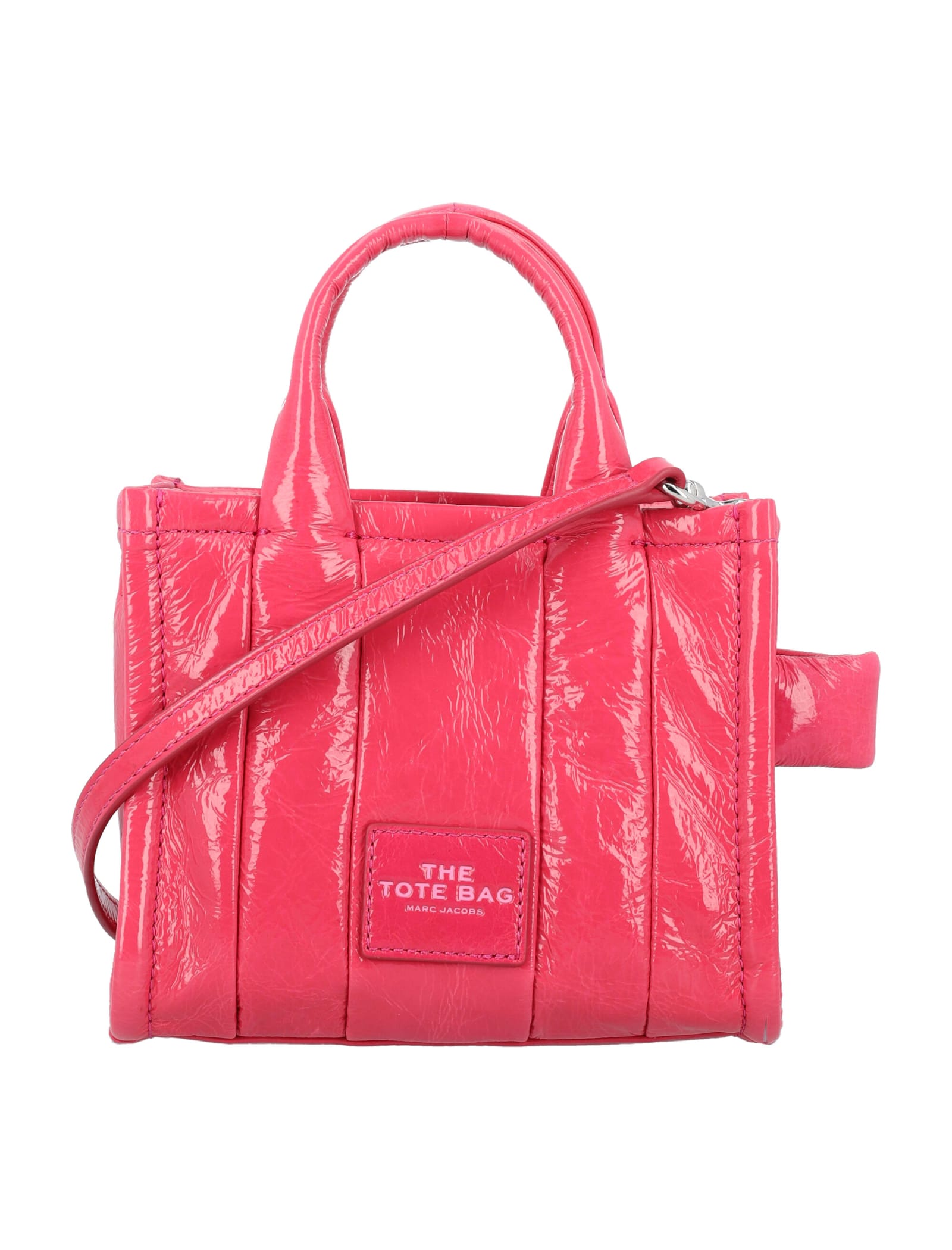 Marc Jacobs The Shiny Crinkle Micro Tote