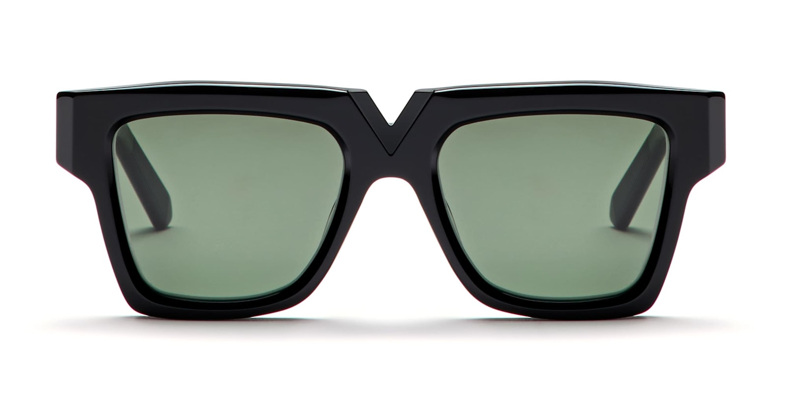 V-gold-i - Black Sunglasses