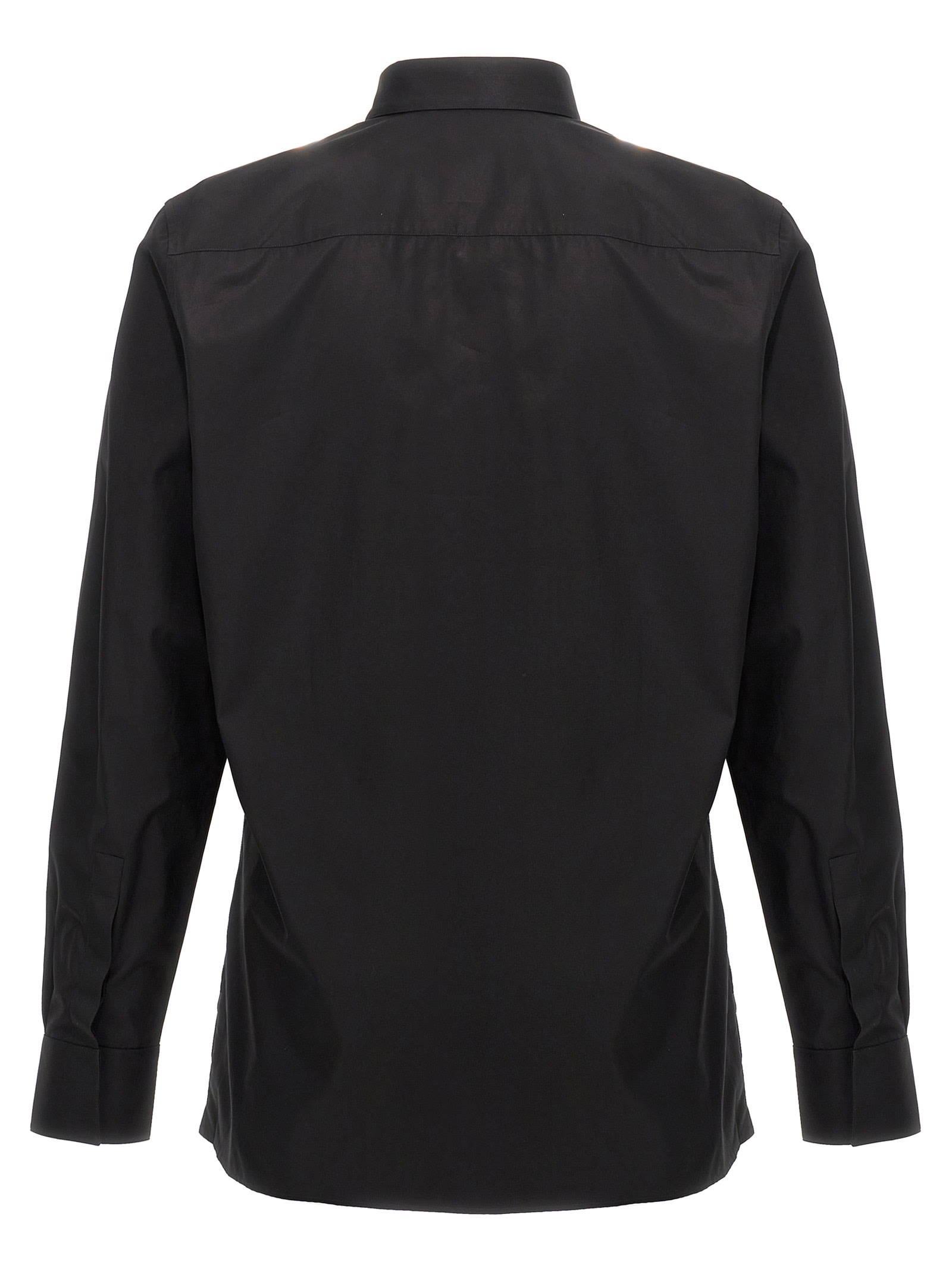 Shop Givenchy Metal Clip Shirt In Black