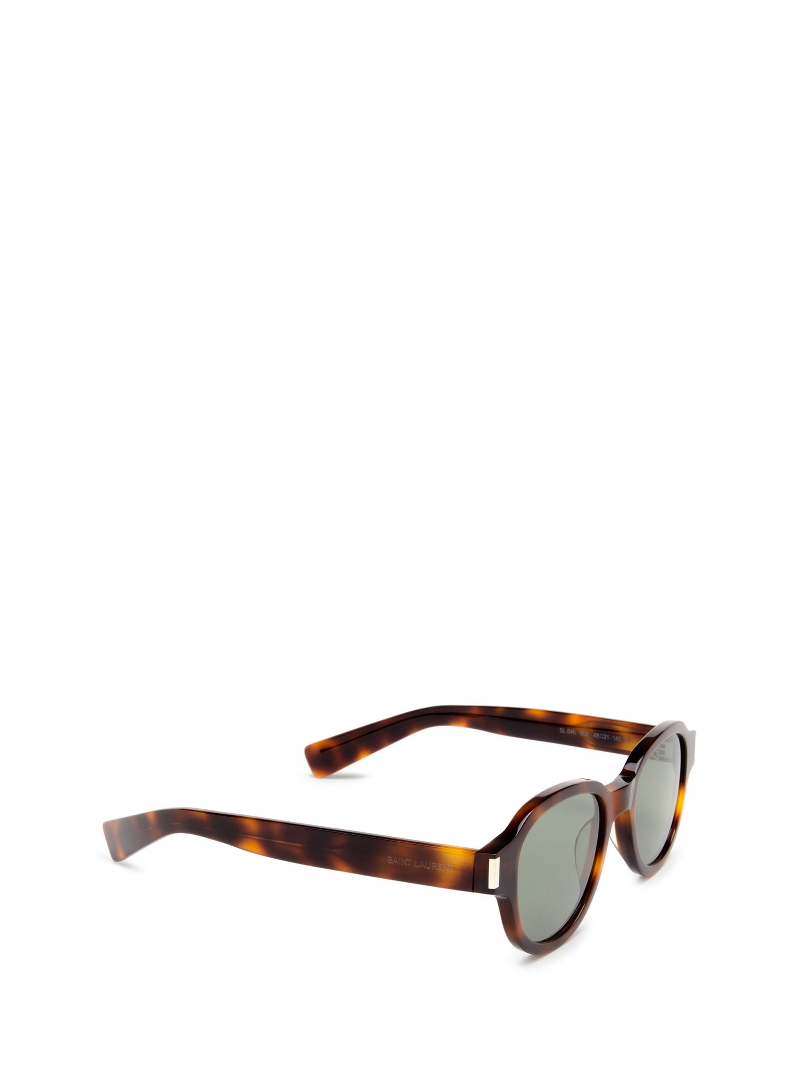 Shop Saint Laurent Sl 546 Havana Sunglasses