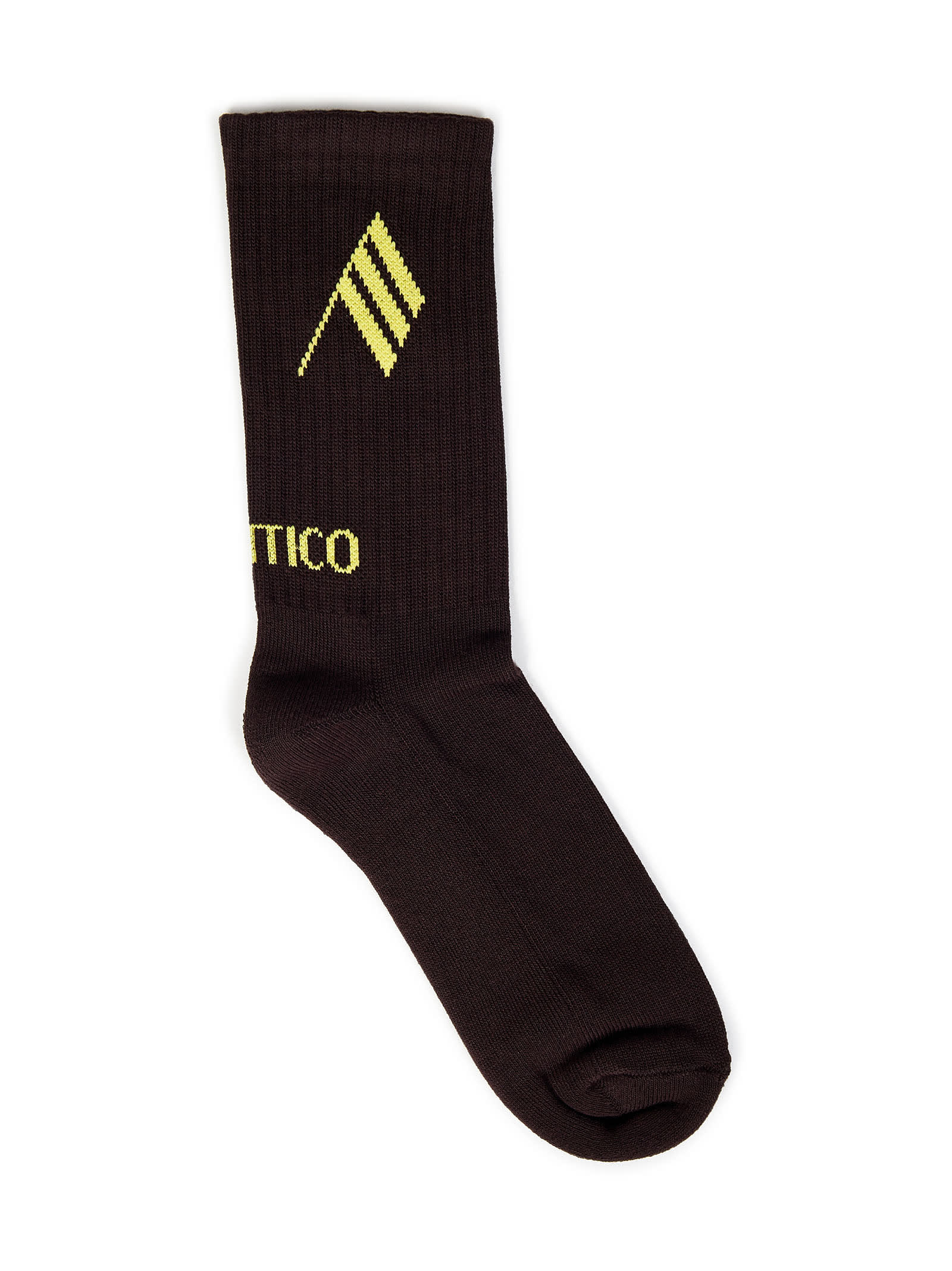 Shop Attico Socks In Brown