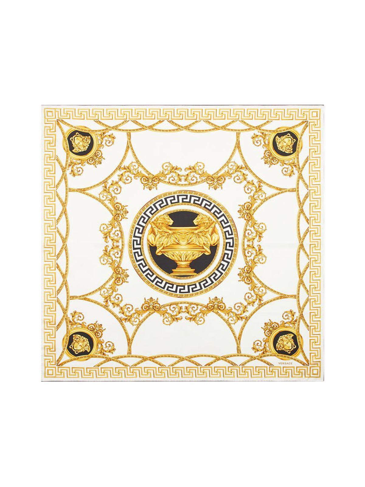 Versace Printed Finished Edge Scarf