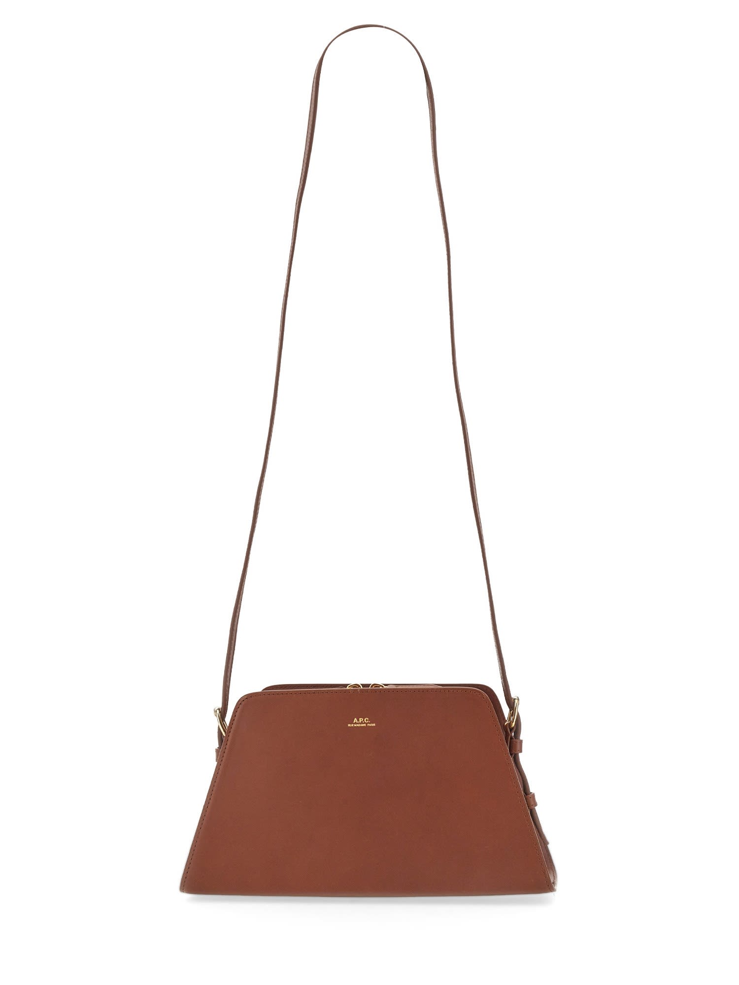 Apc Brown Small Tetra Bag In Marrone