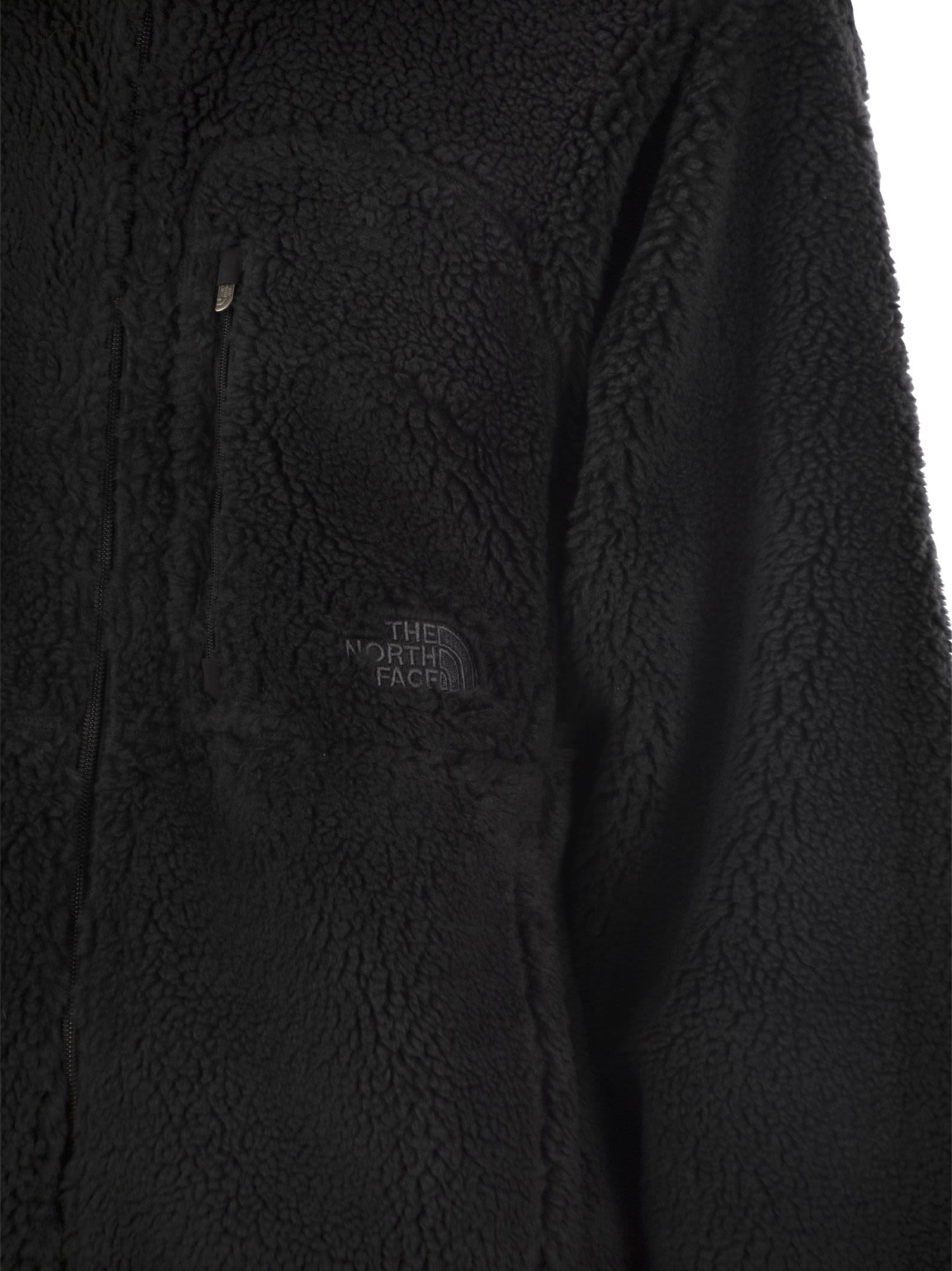 Shop The North Face Extreme Full-zip Fleece In Black