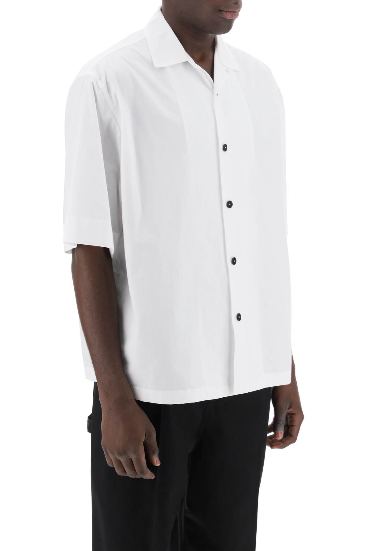 Shop Jil Sander Short-sleeved Boxy Fit In Optic White (white)