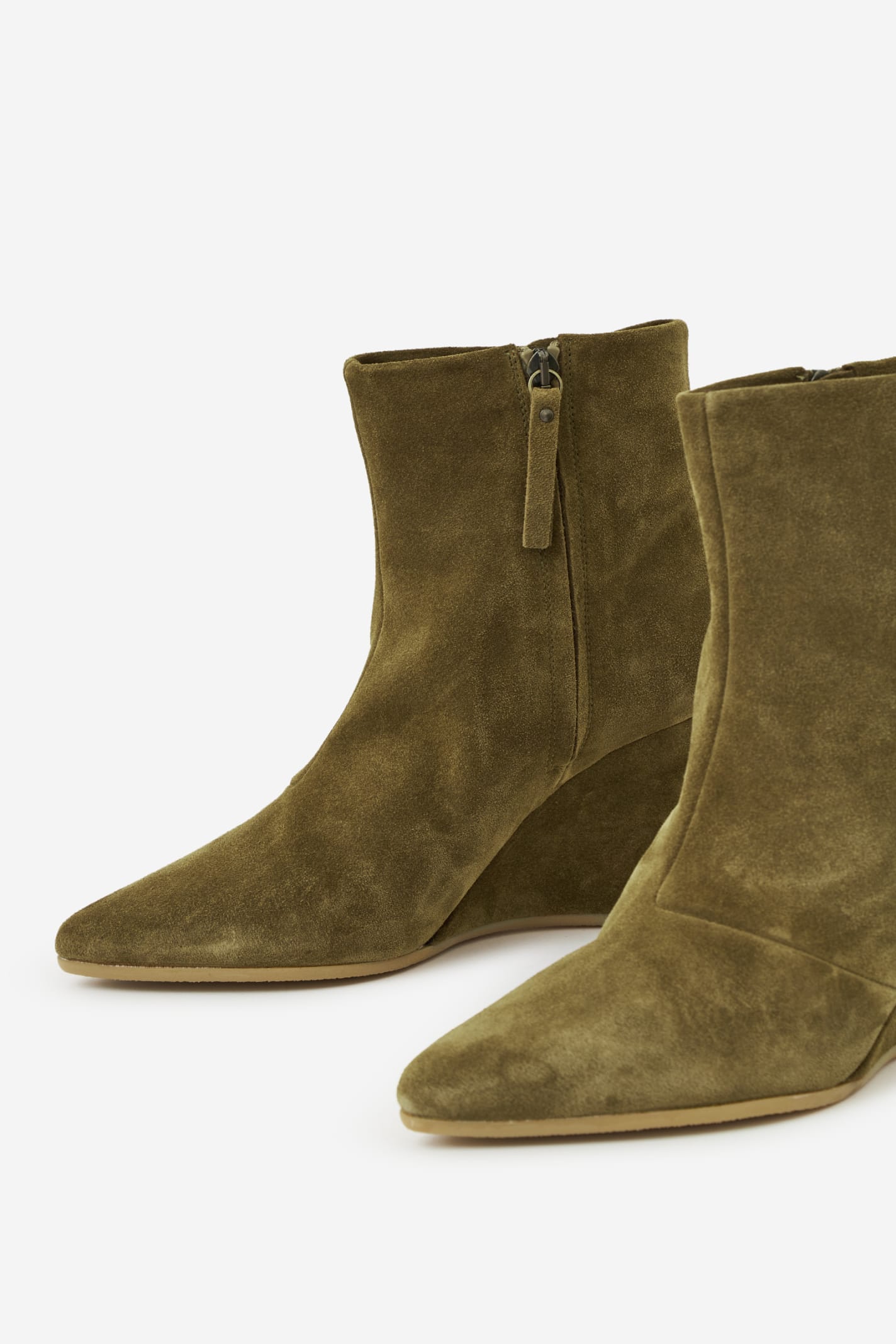 Shop Forte Forte Boots In Khaki