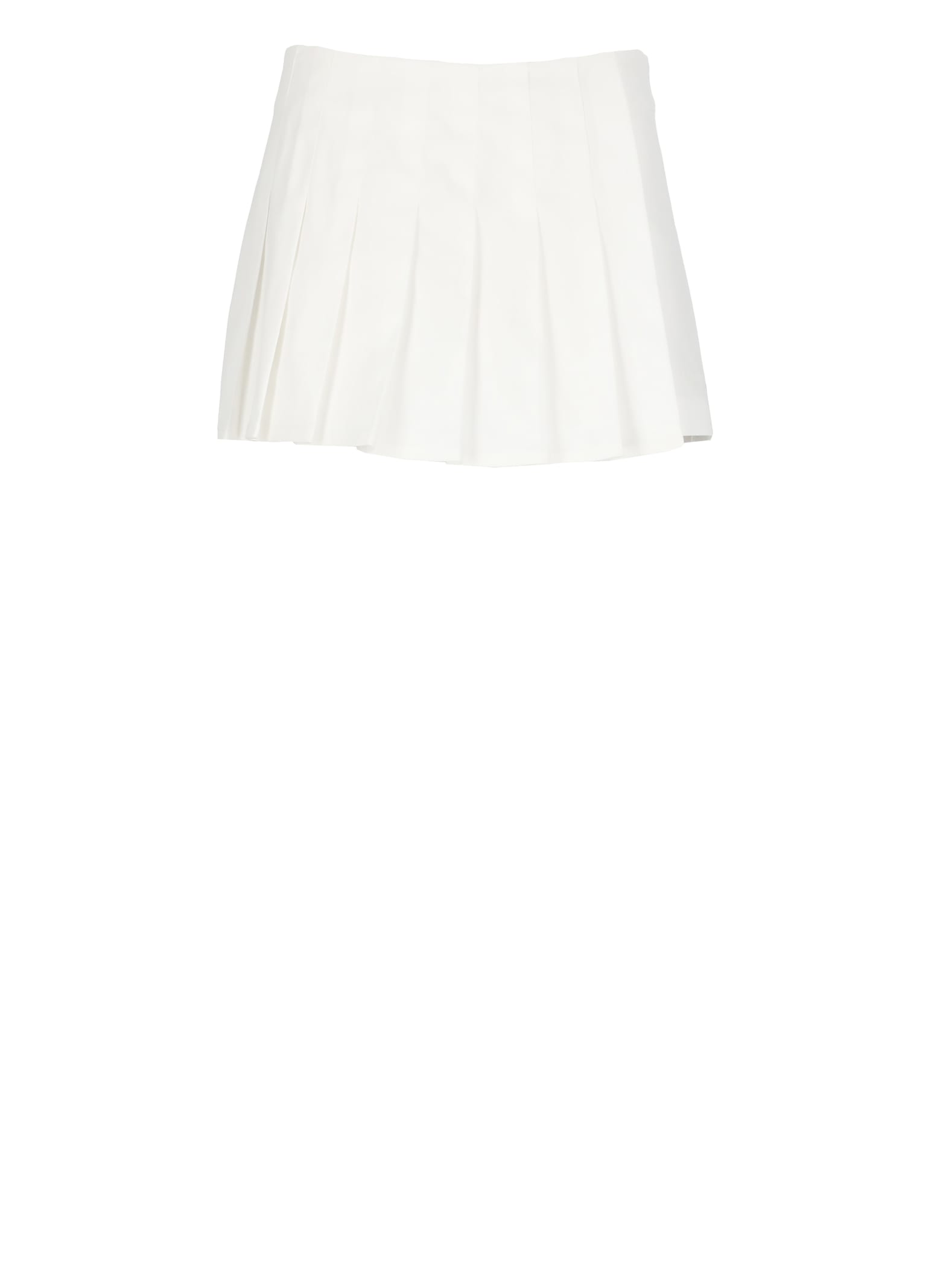 Msgm White Cotton Shorts