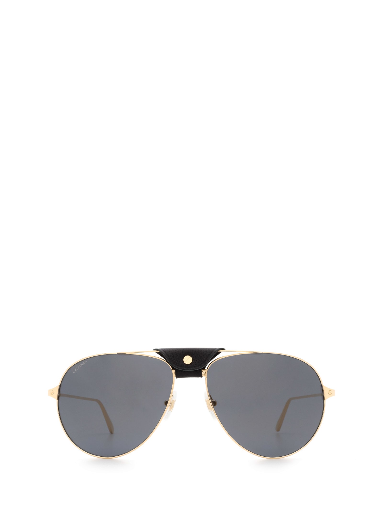 Cartier Eyewear Cartier Ct0038s Gold Sunglasses