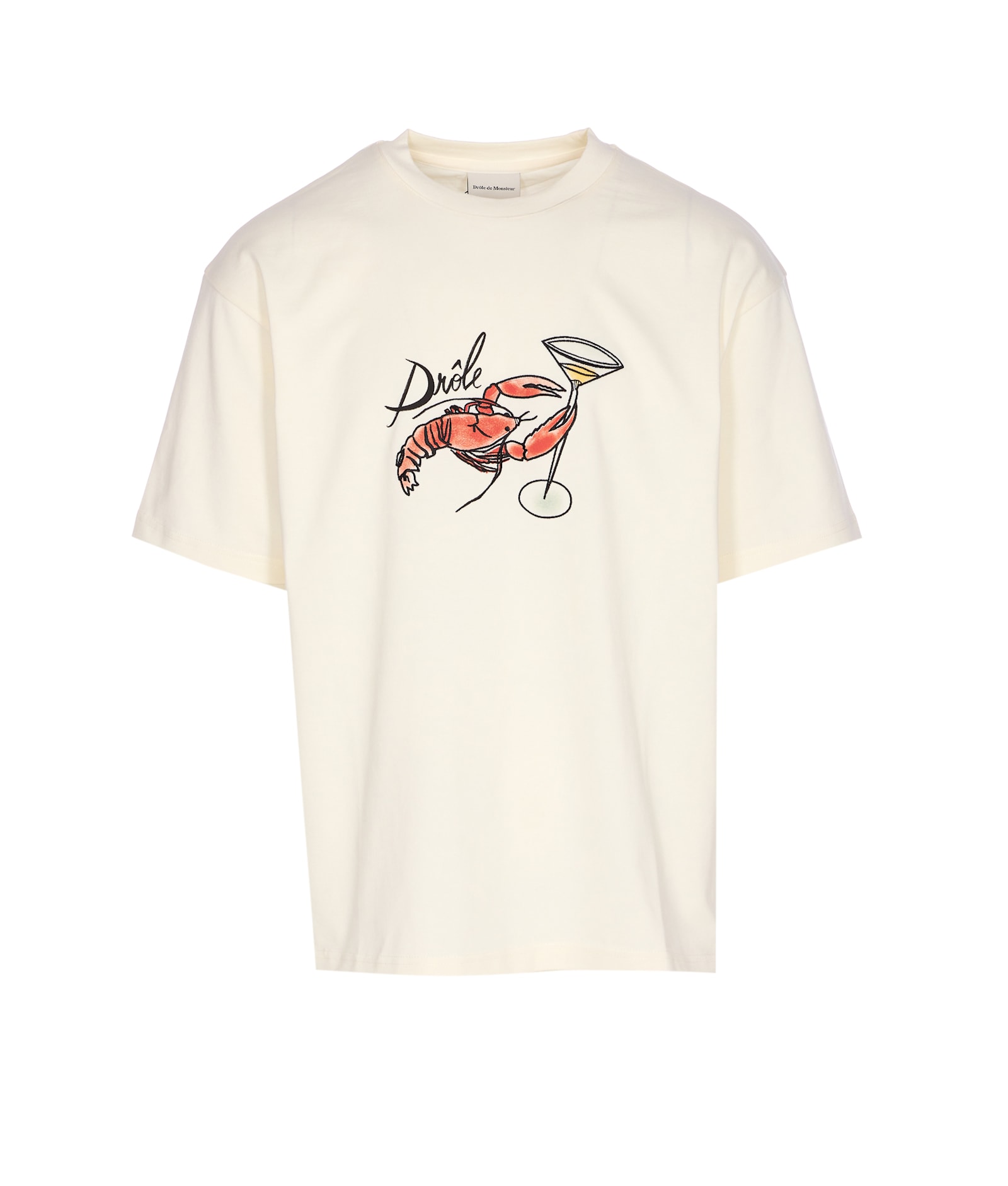 Drôle De Monsieur Le Homard T-shirt In White