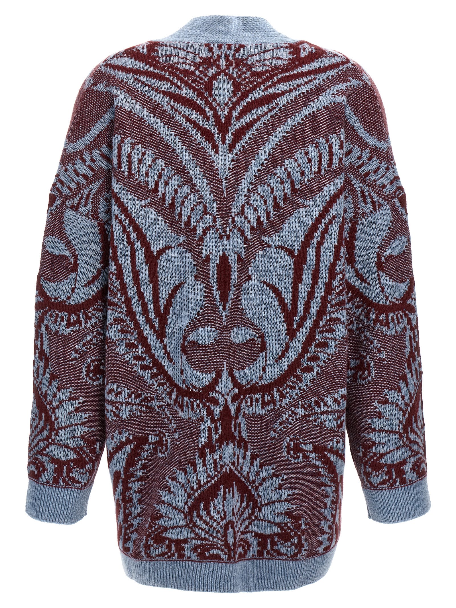 Shop Etro Paisley Cardigan In Multicolor