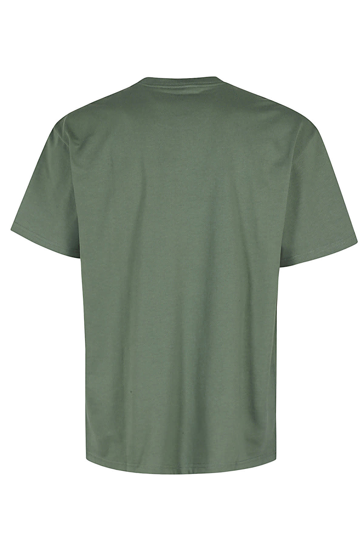 Shop Carhartt Ss Chase T Shirt In Duck Green Gold