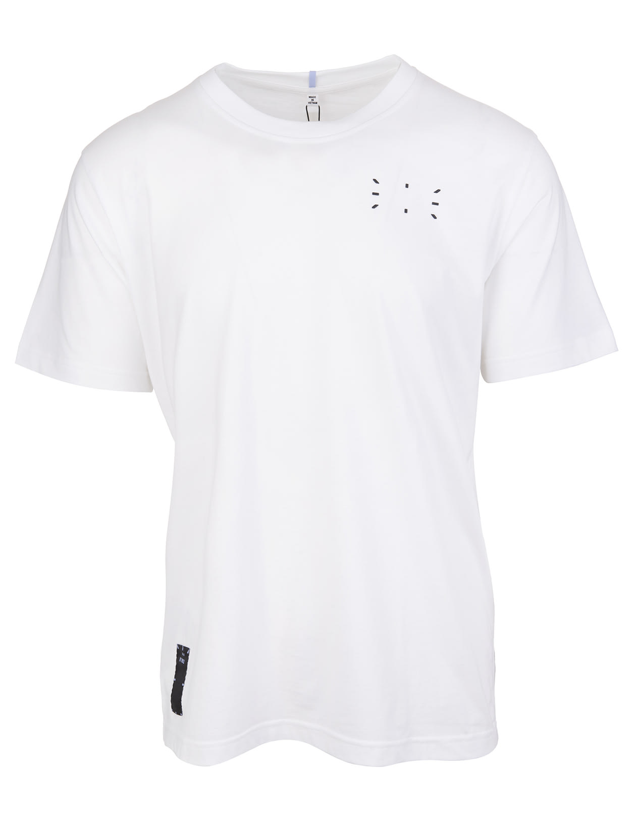 McQ Alexander McQueen White Graphic-print Cotton T-shirt Man