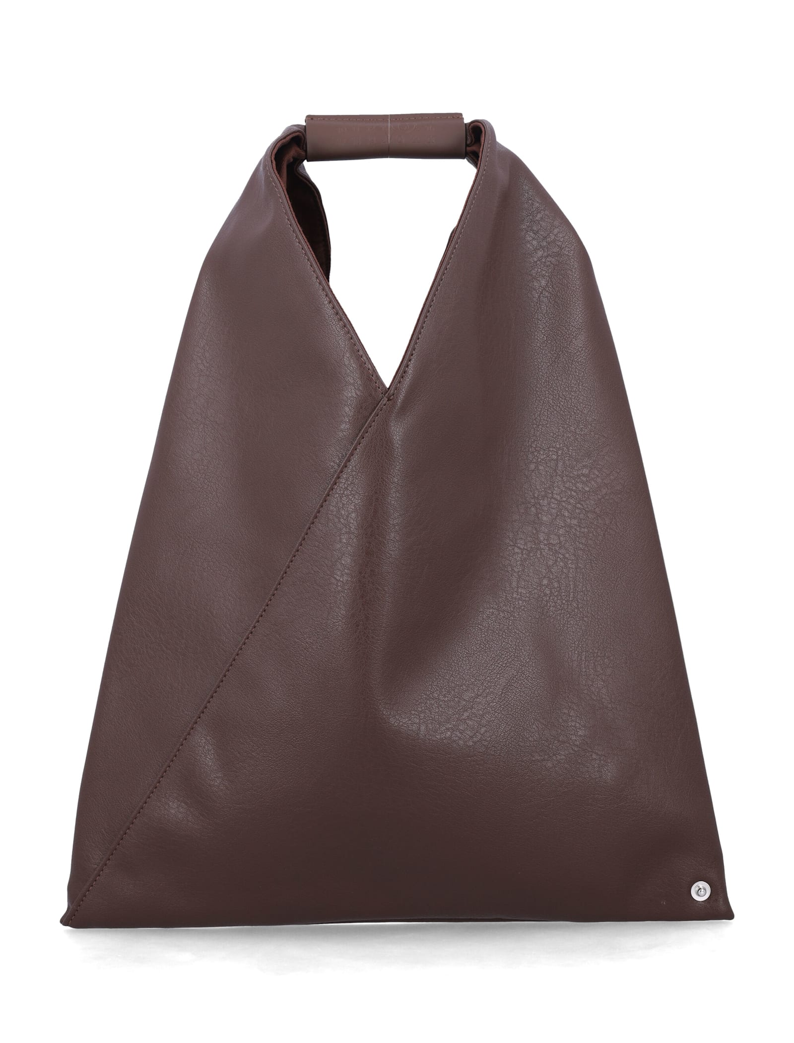 Mm6 Maison Margiela Maison Margiela Japanese Classic Small Faux Leather Bag In Brown