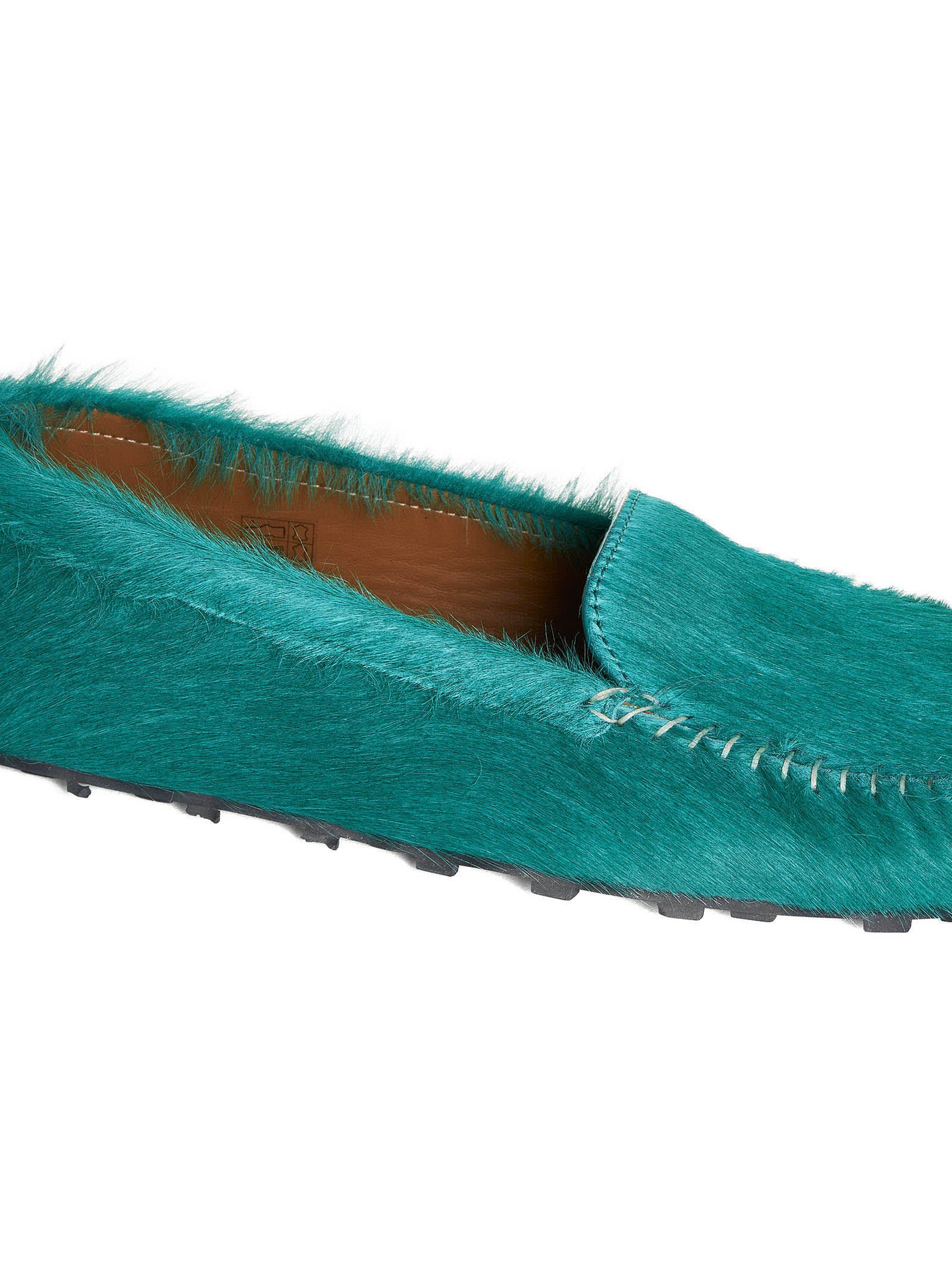 Shop Marni Loafers In Verde