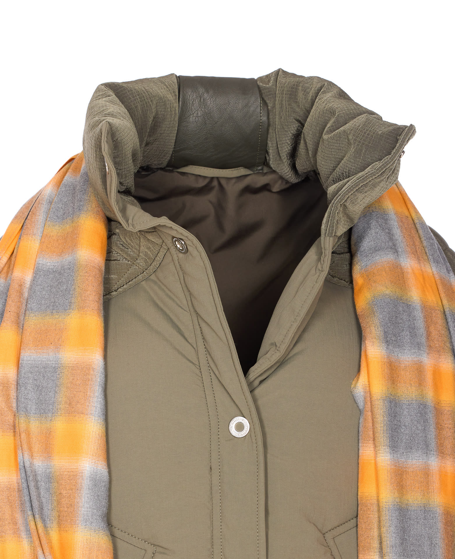 Marbell Amy Puffer Jackets Green In Green