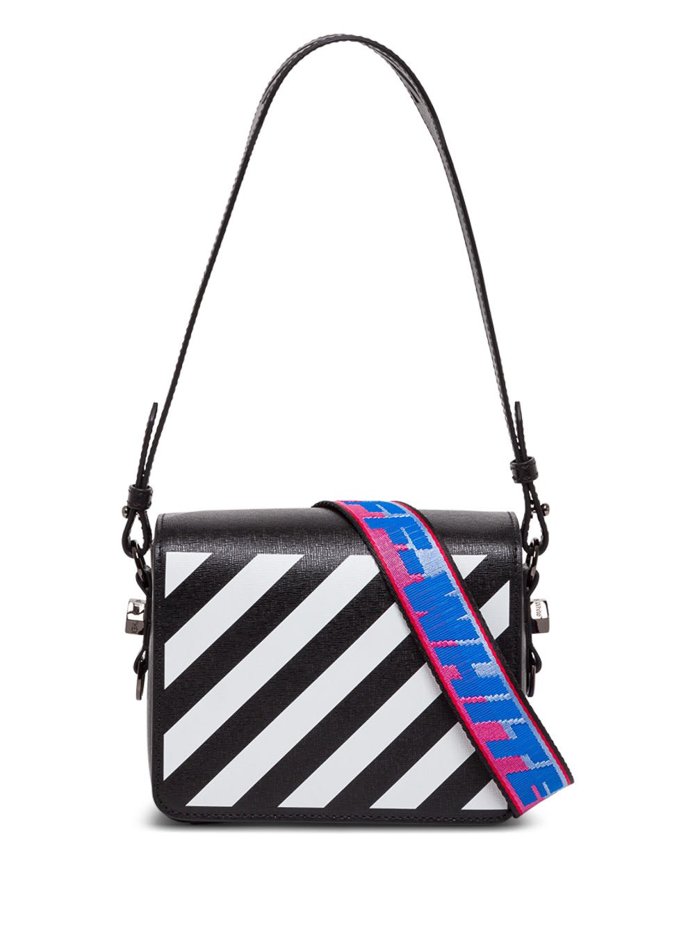 Click to view more detailed imagery on our partner's website Off-white Diagonal Crossbody Bag In Black