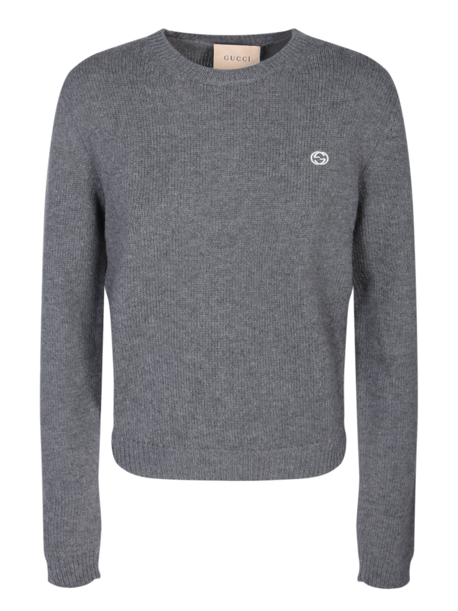 Gucci Basic Wool And Cashmere Sweater
