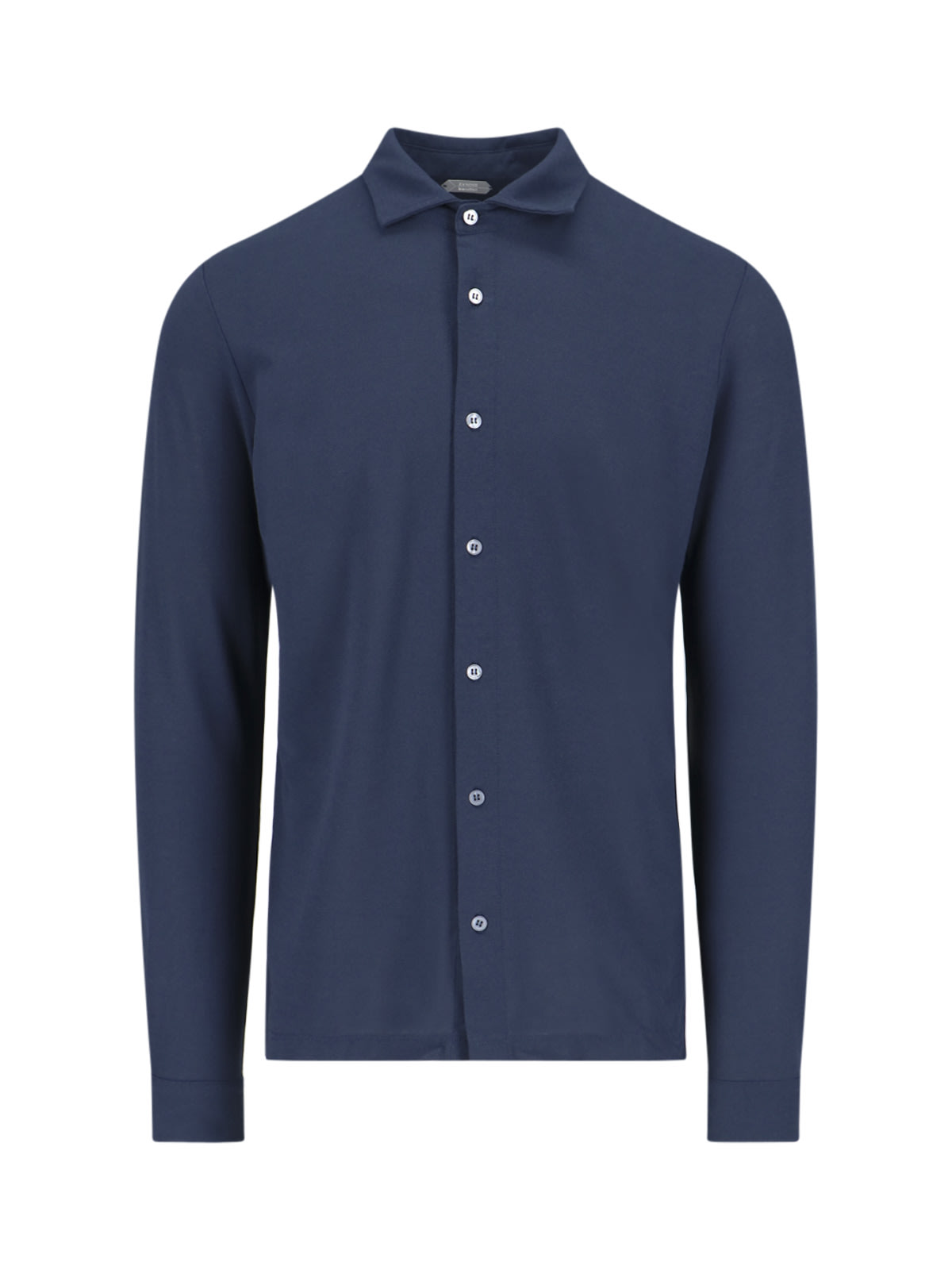 Shop Zanone Slim Shirt In Blue