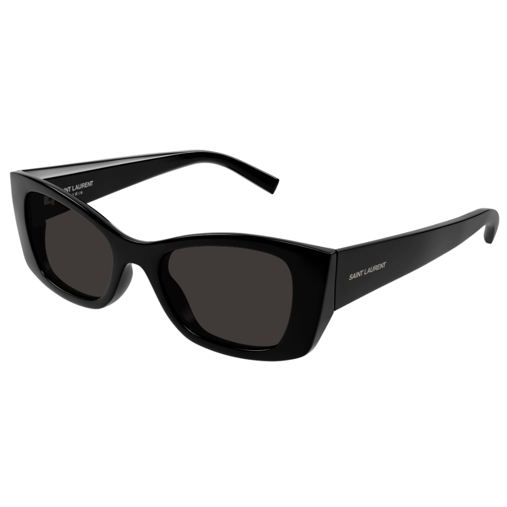 Shop Saint Laurent Sl 593 001 Sunglasses In Nero