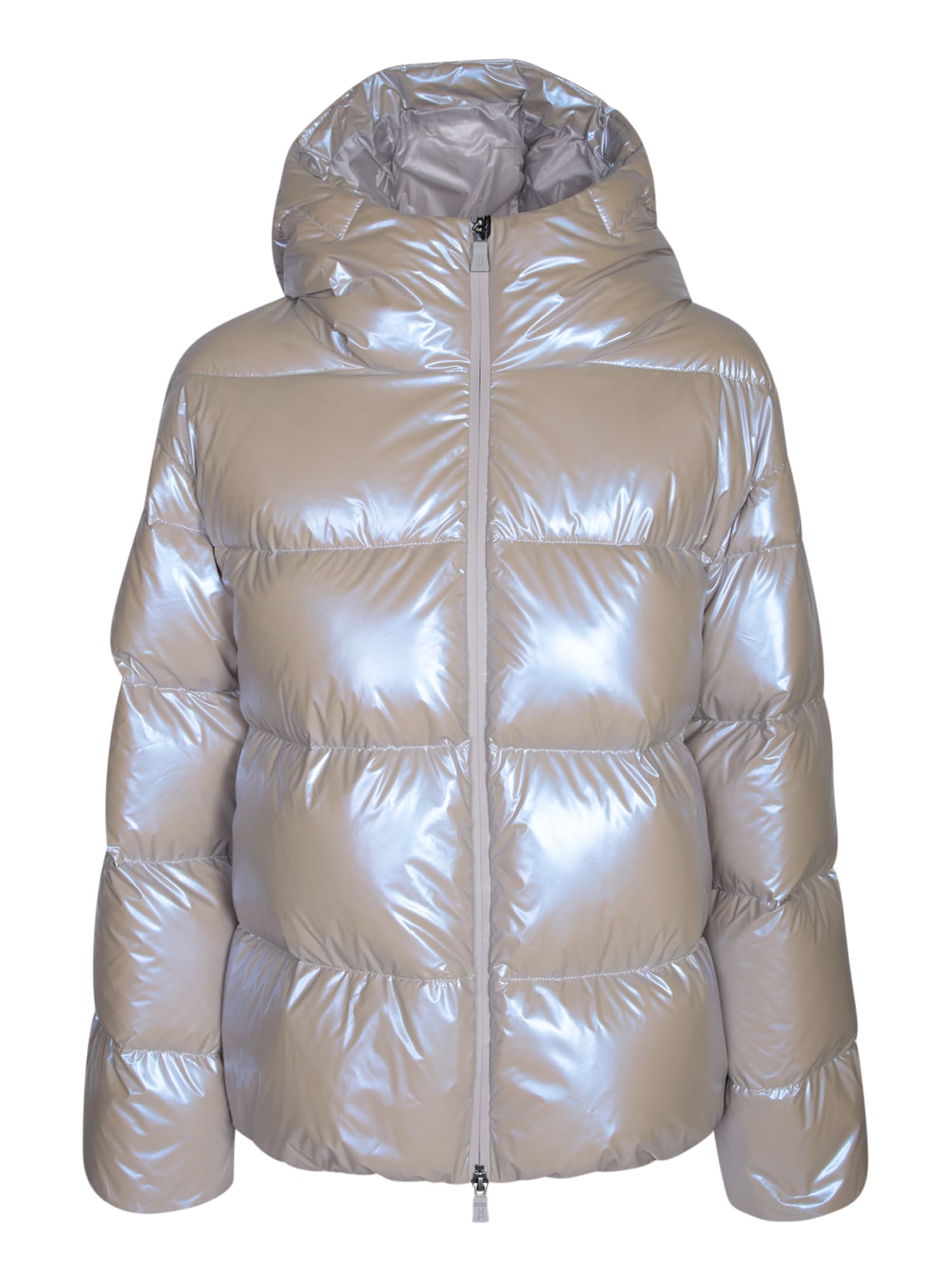 Herno Laminar Ivory Ice Cub Down Jacket In White