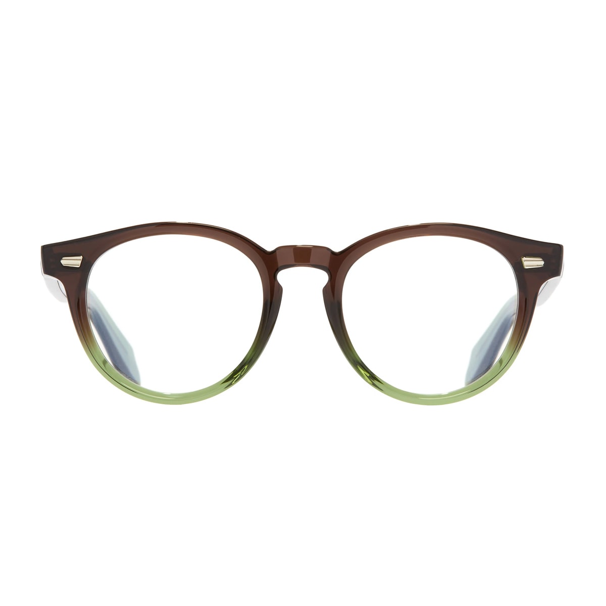 Cutler And Gross 9378 04 Gradient Green Glasses In Burgundy