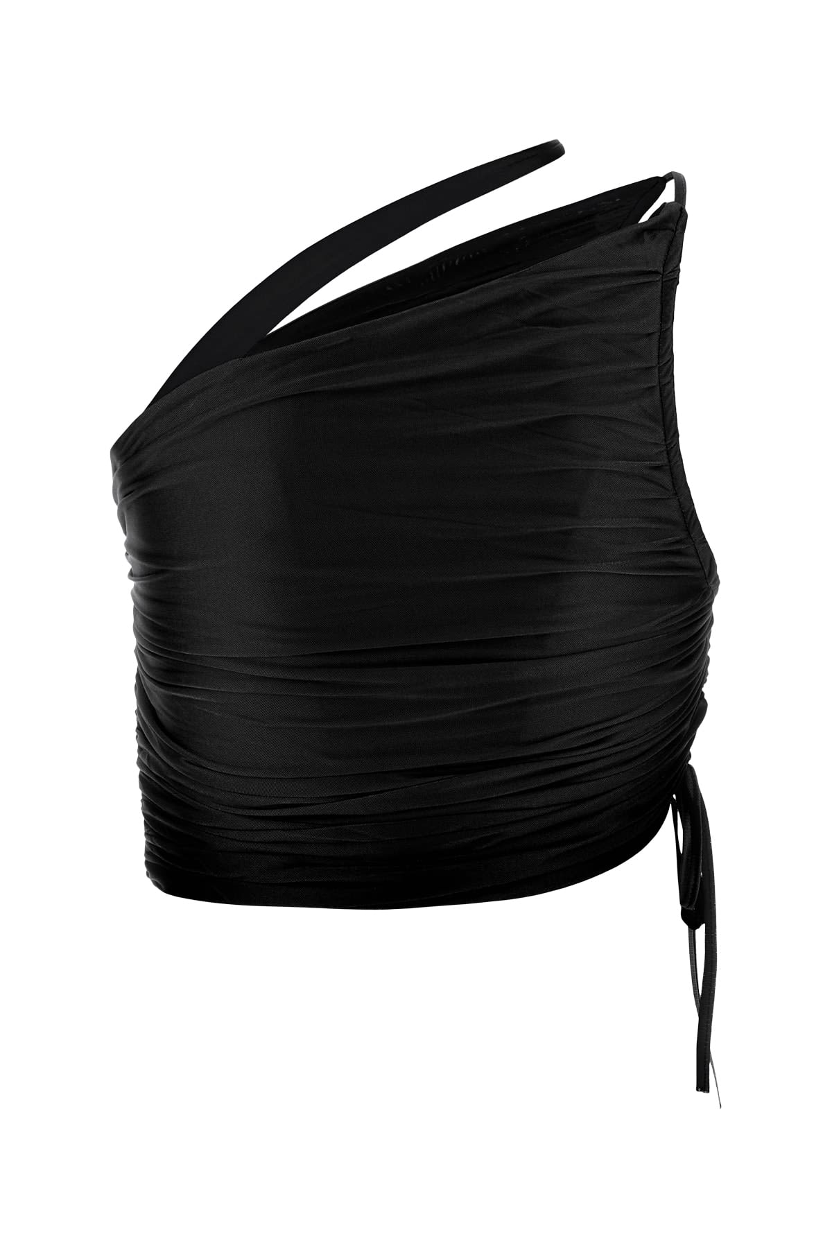 Shop Andreädamo Top In Black