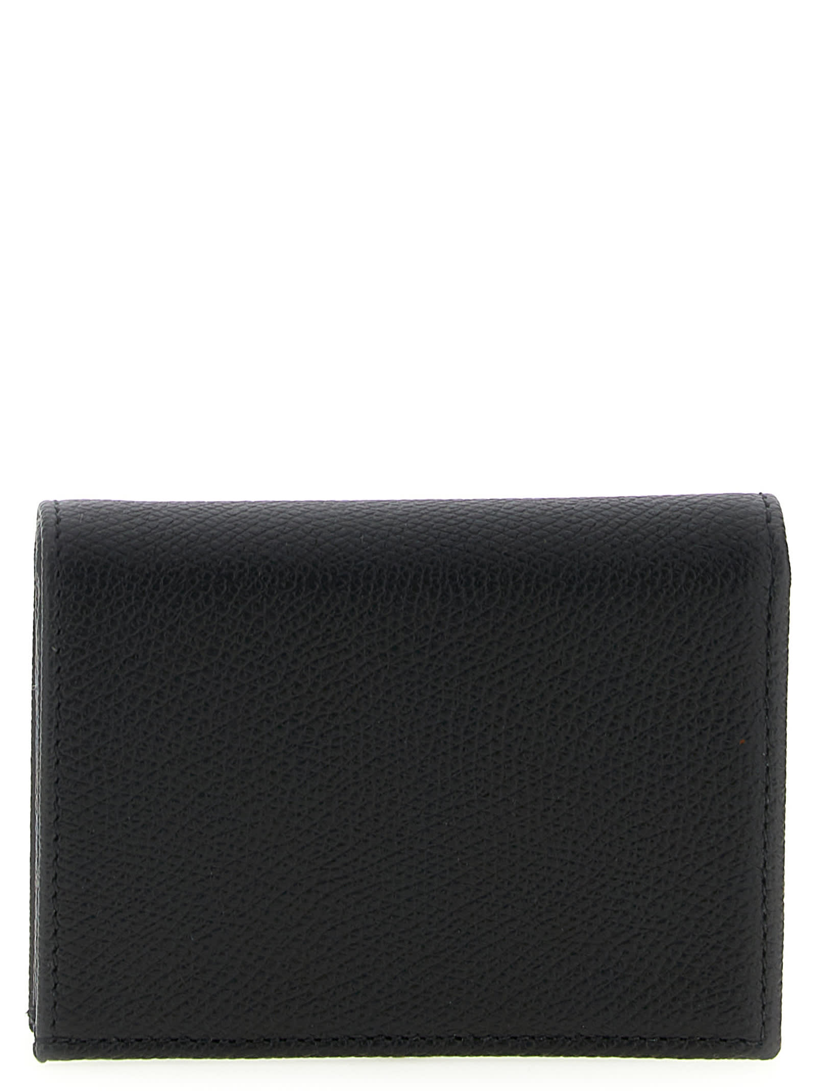 Valentino Garavani Vlogo Signature Wallet Wallets And Card Holders Black In Black