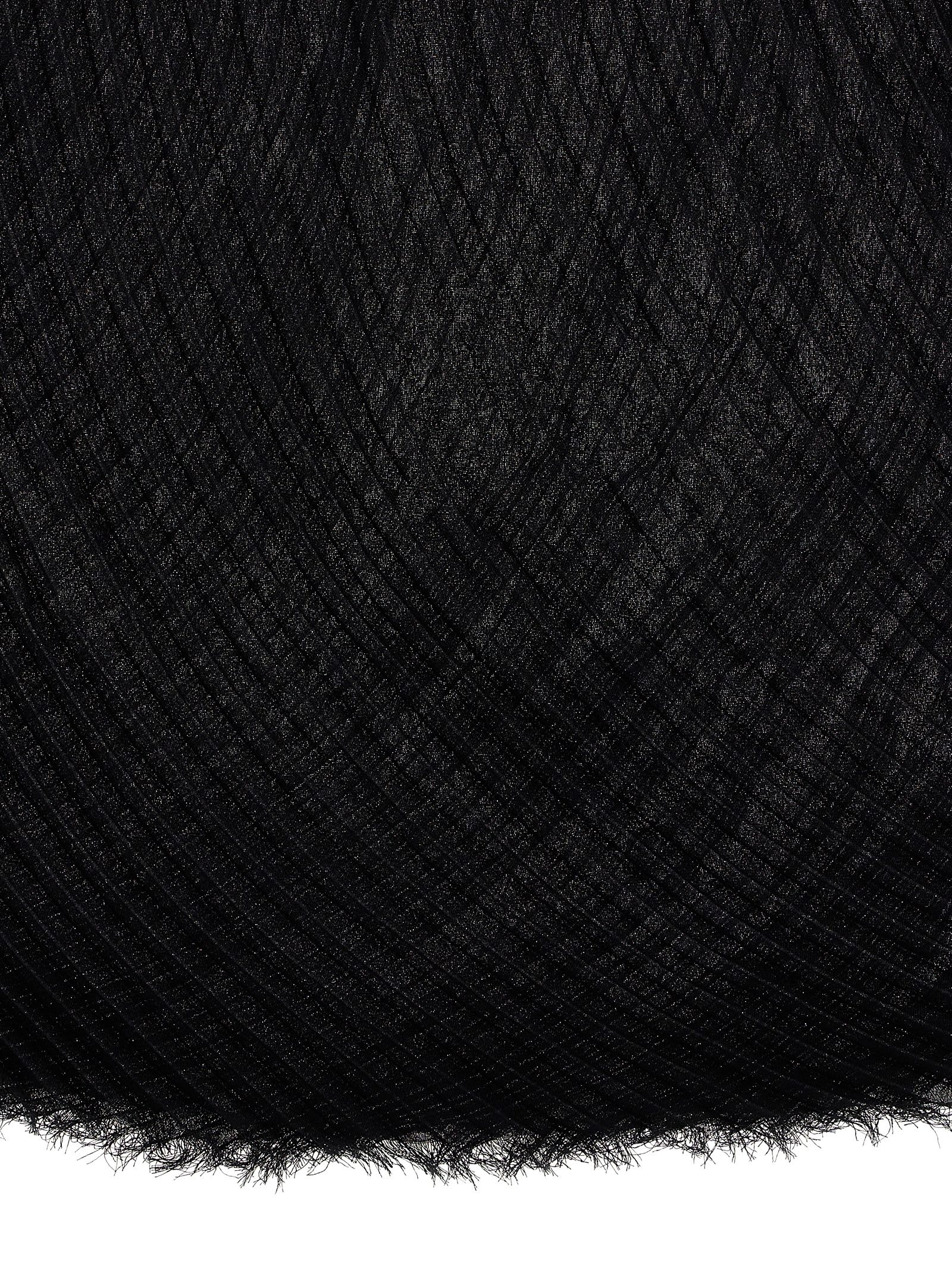 Issey Miyake Basic Madame-t Small Scarves And Foulards Black