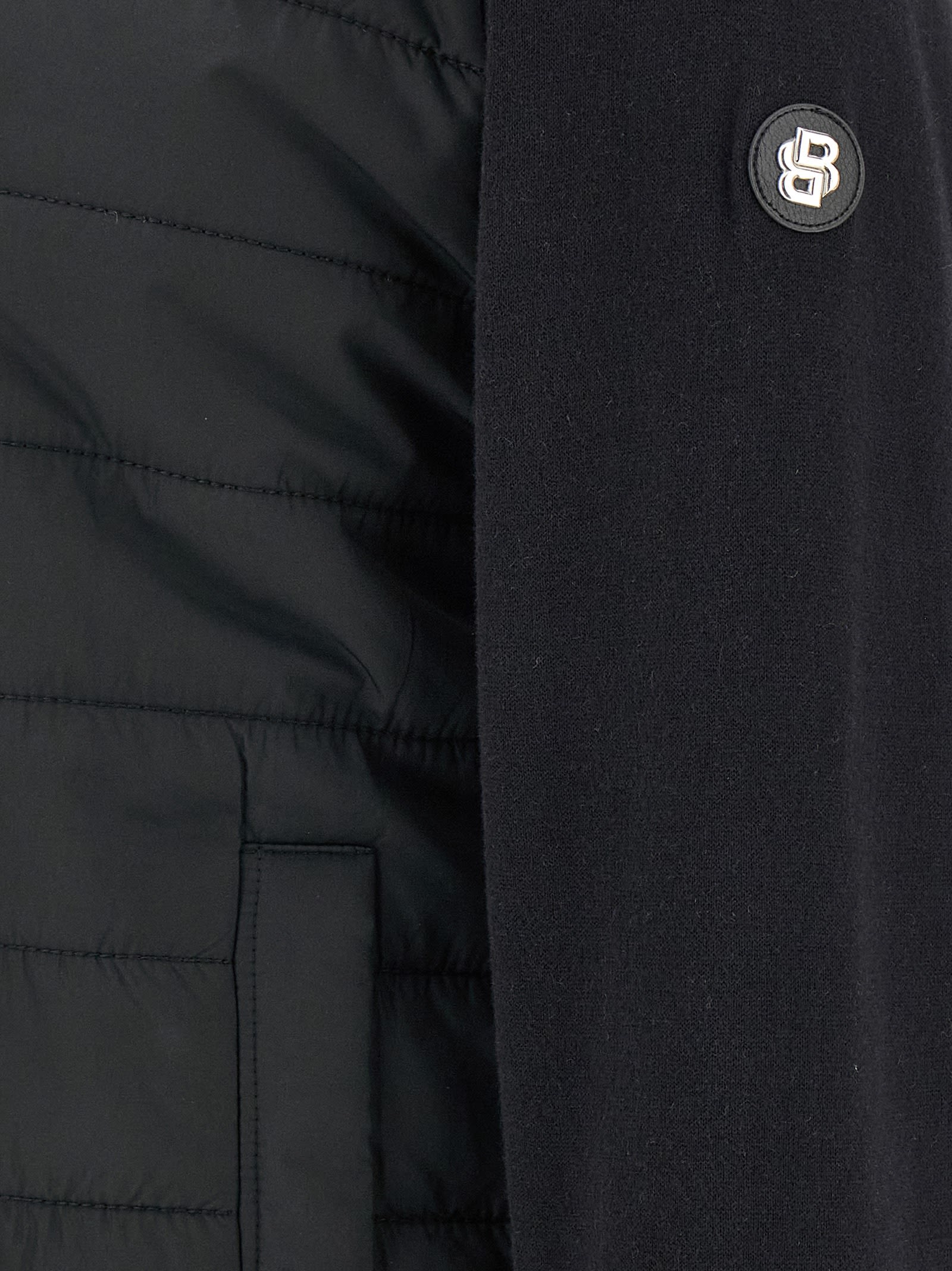 Hugo Boss H-hernesto Puffer Jackets Black In Black