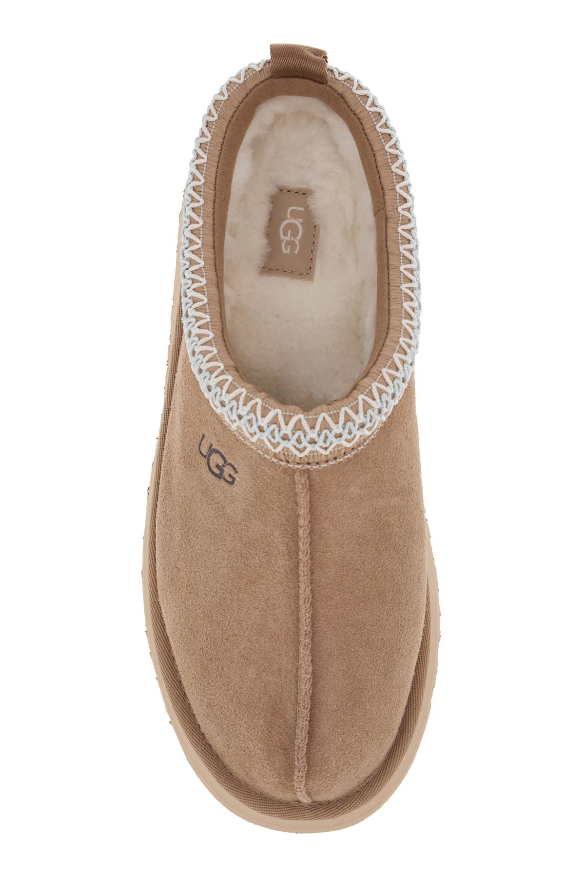 UGG SUEDE TAZZ MULES IN