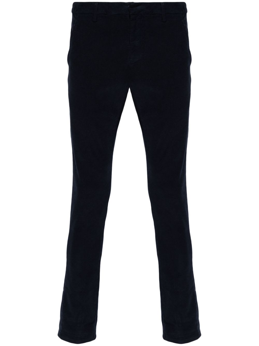 Dondup Gaubert Stretch Cotton Trousers In 027