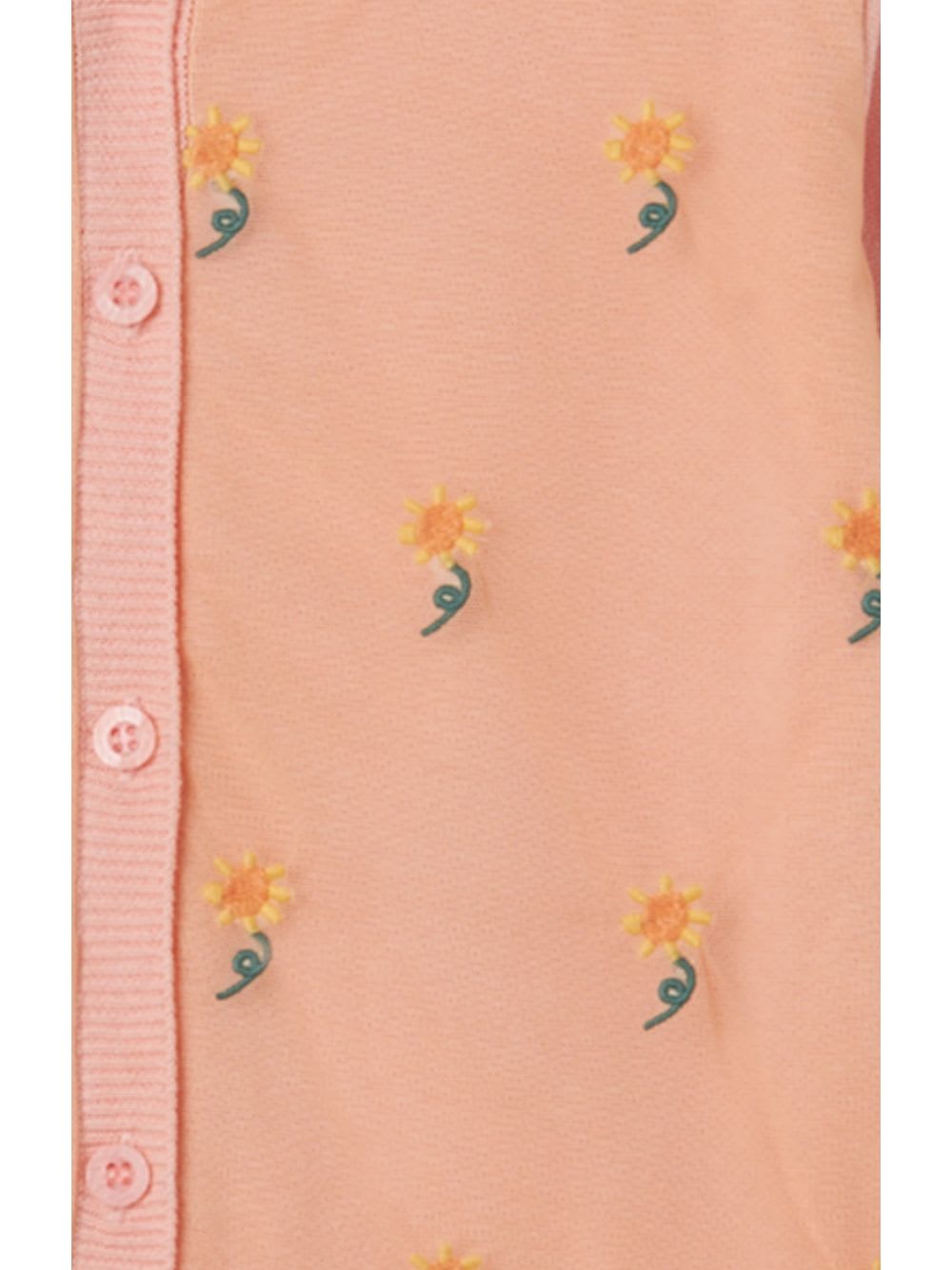 Shop Stella Mccartney Knit Cardigan In Salmon Pink