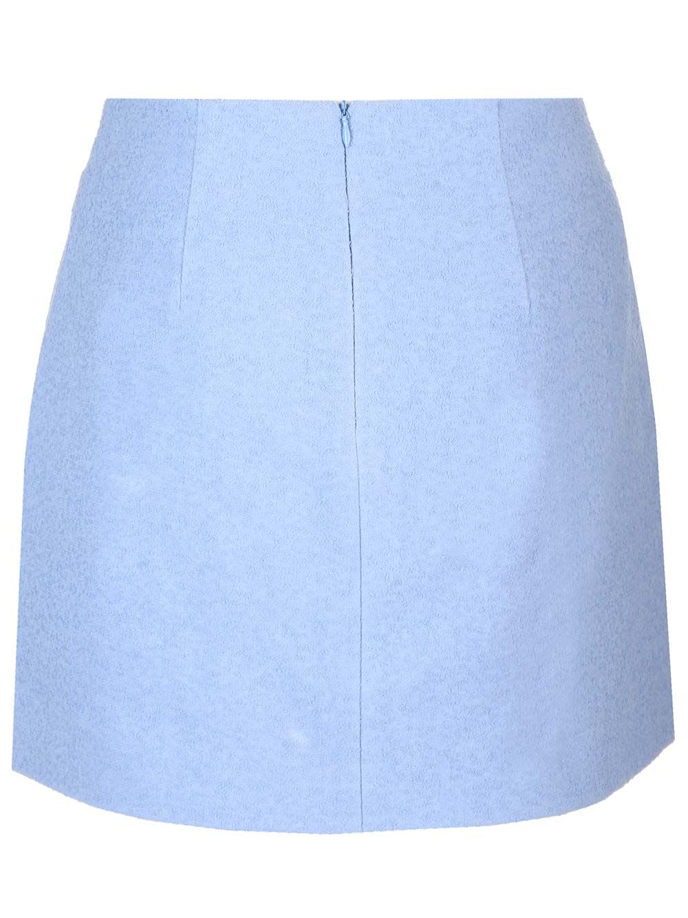 PATOU STRETCH TWEED MINI SKIRT
