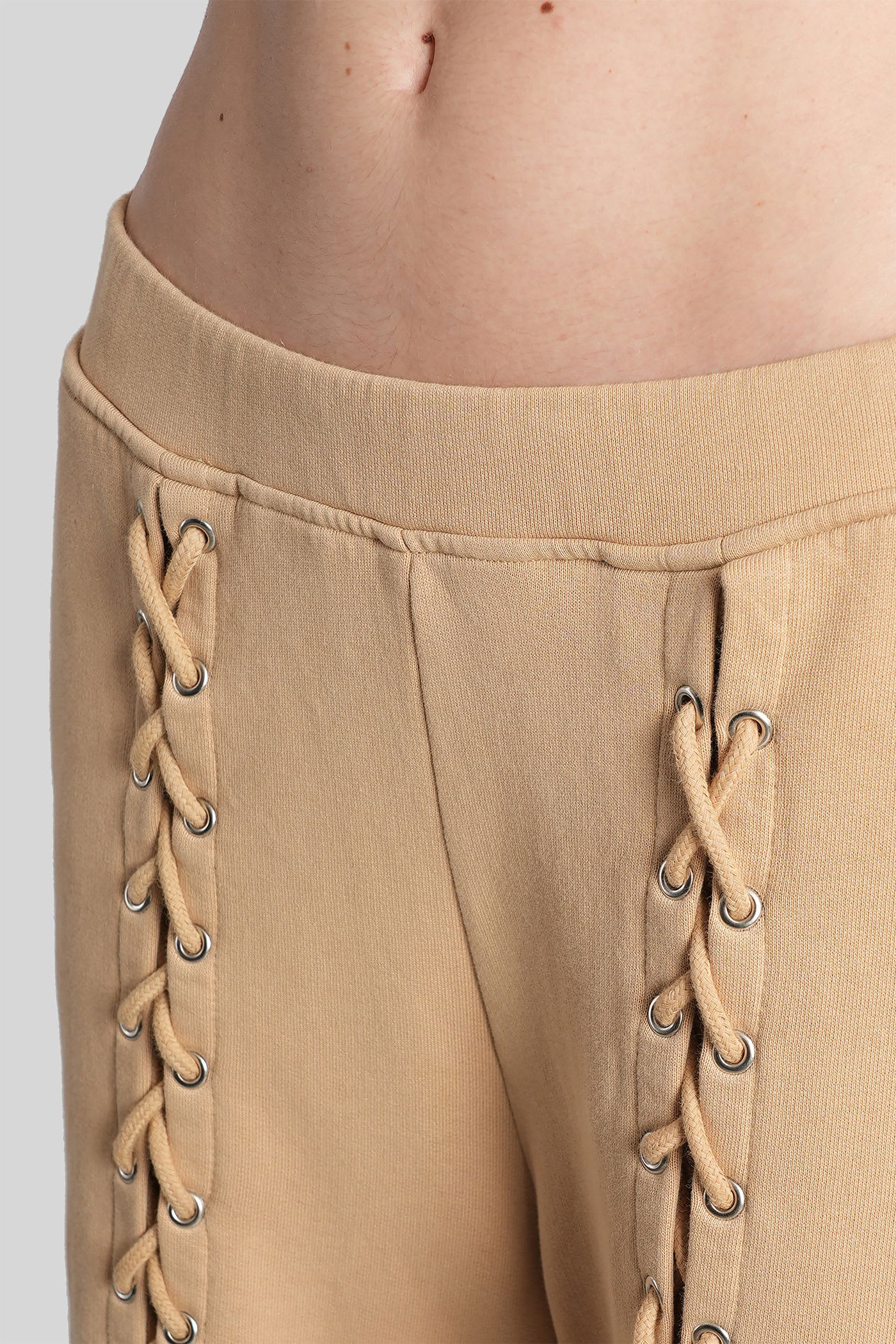 Rotate Birger Christensen Pants In Camel Cotton In Multi