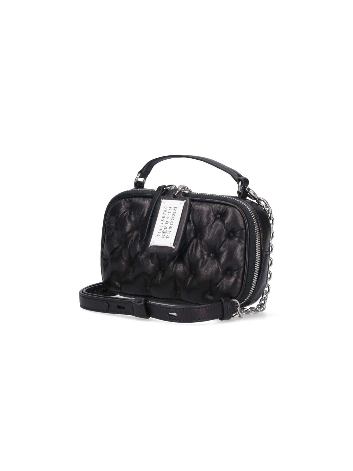 Shop Maison Margiela Mini Bag Glam Slam In Black