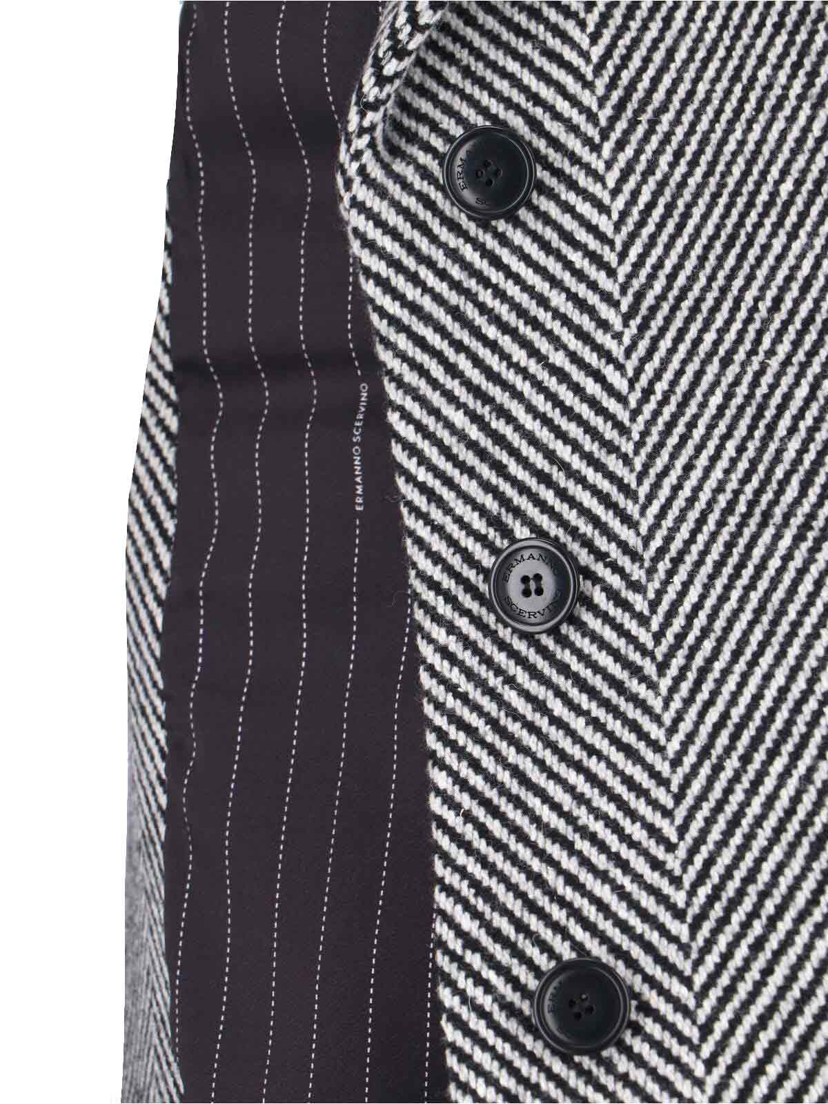 Ermanno Scervino Maxi Coat In Gray