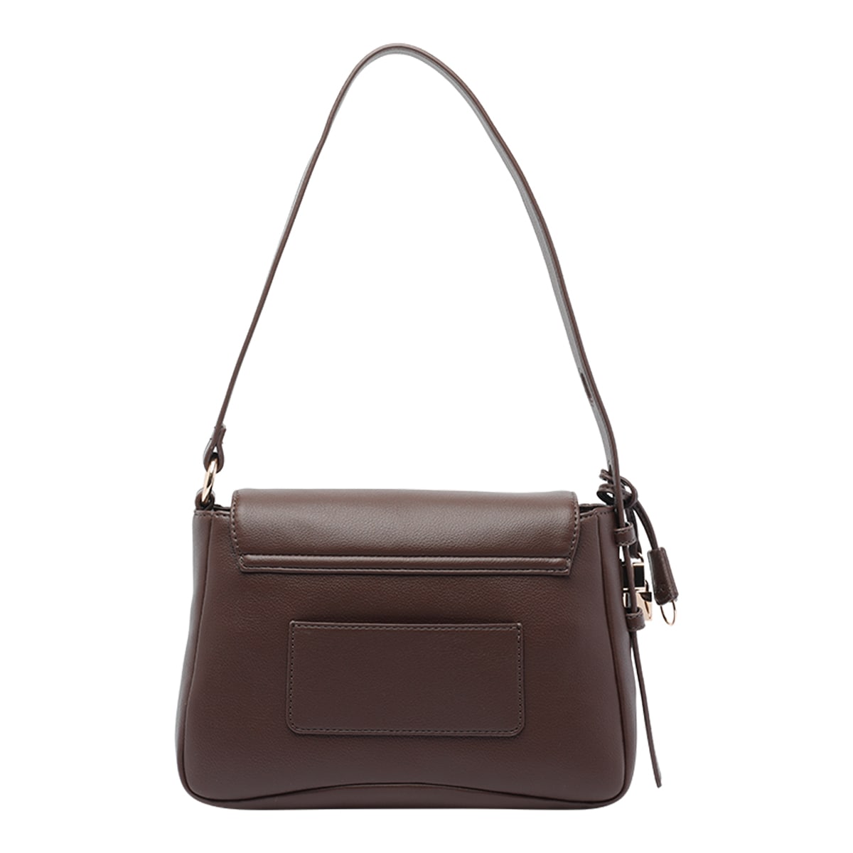 Liu •jo Medium Logo Hobo Bag With Adaptable Strap In Brown