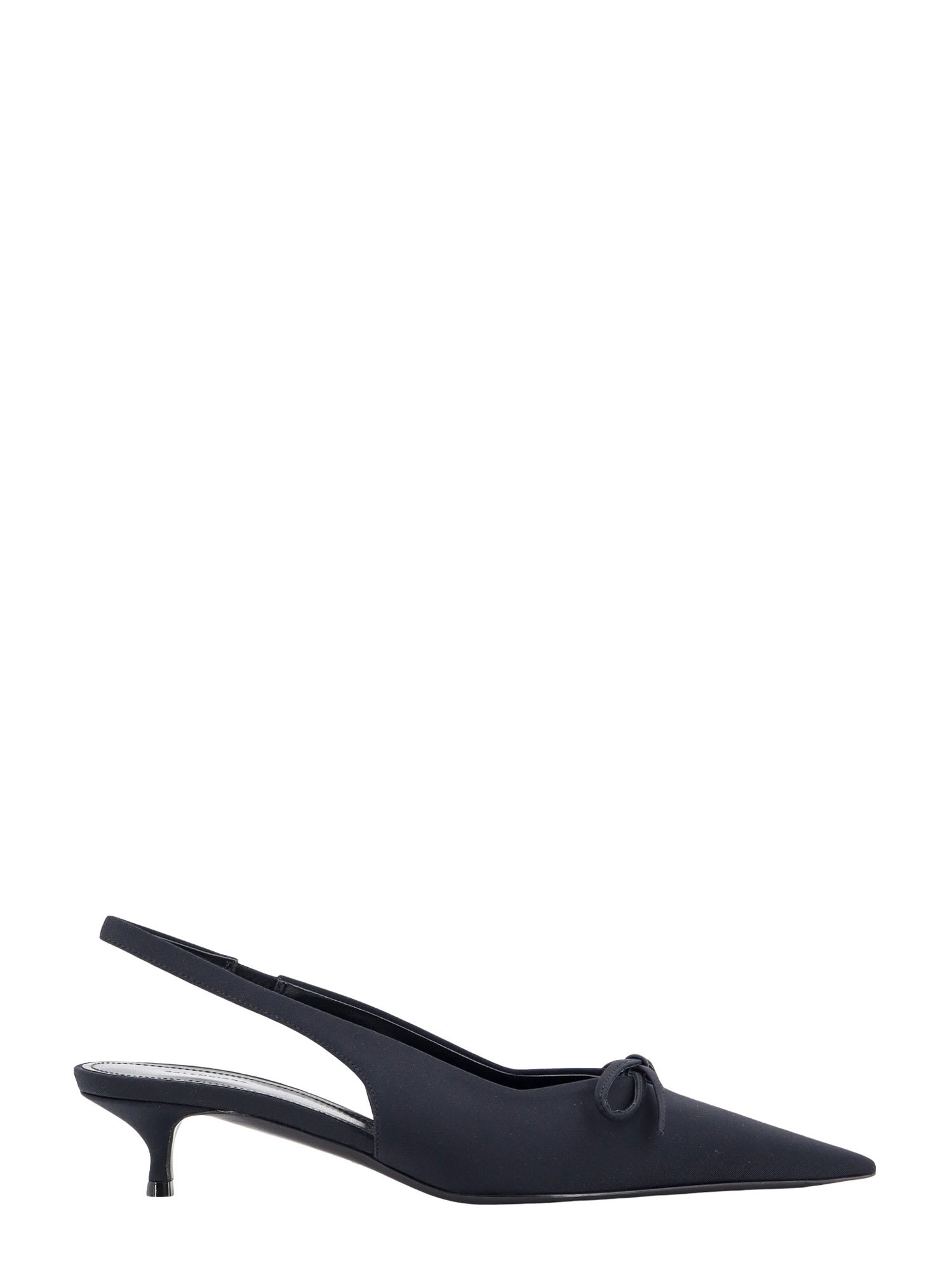 Shop Balenciaga Slingback In Black