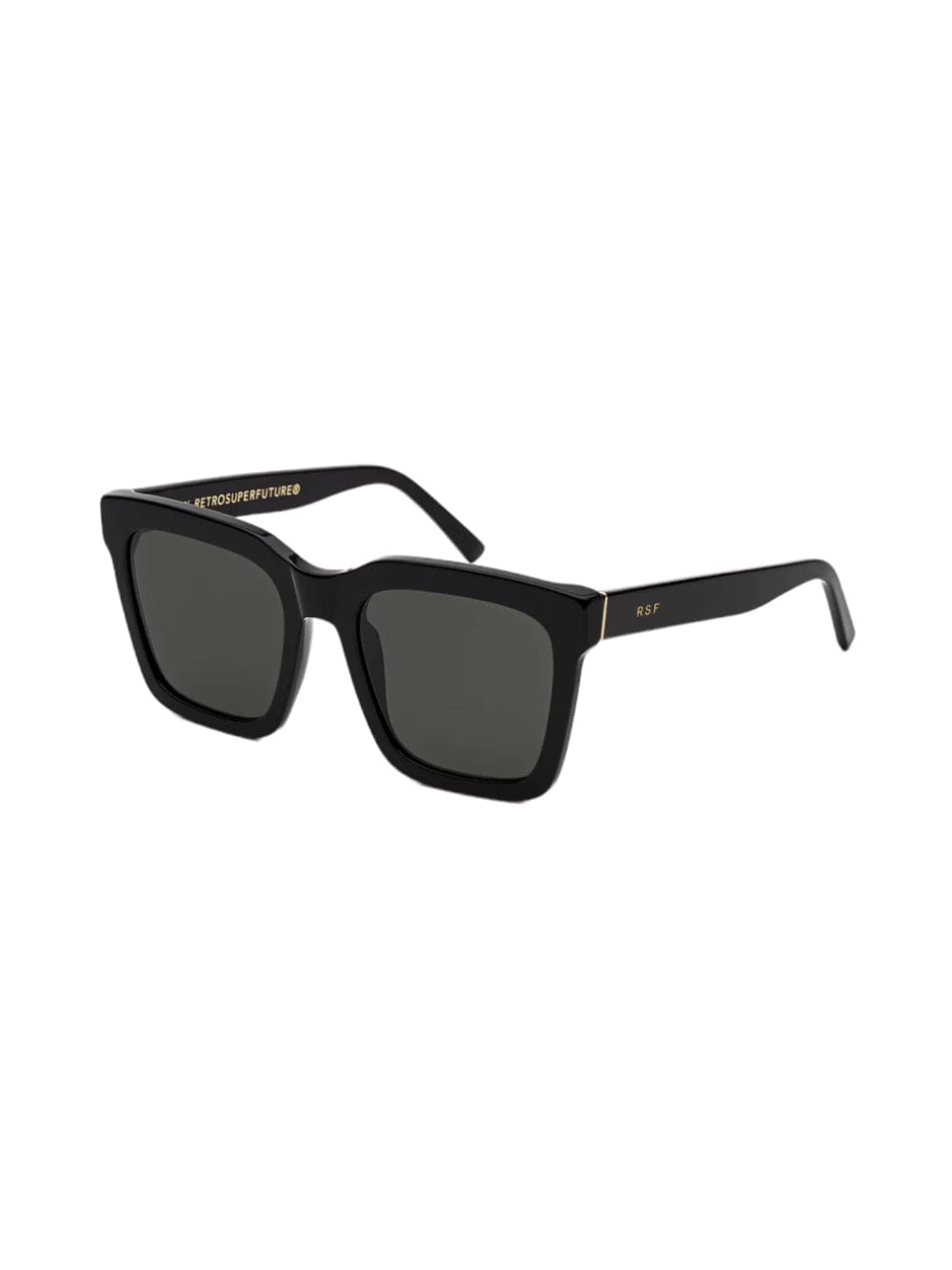 Shop Retrosuperfuture Aalto - Black Sunglasses