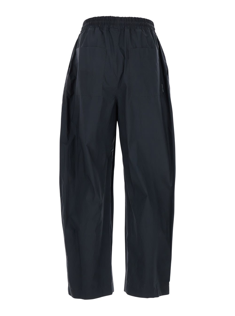 Bottega Veneta Grey Straight Leg Pants With Elastic Waist And Resin Finish In Cotton Man