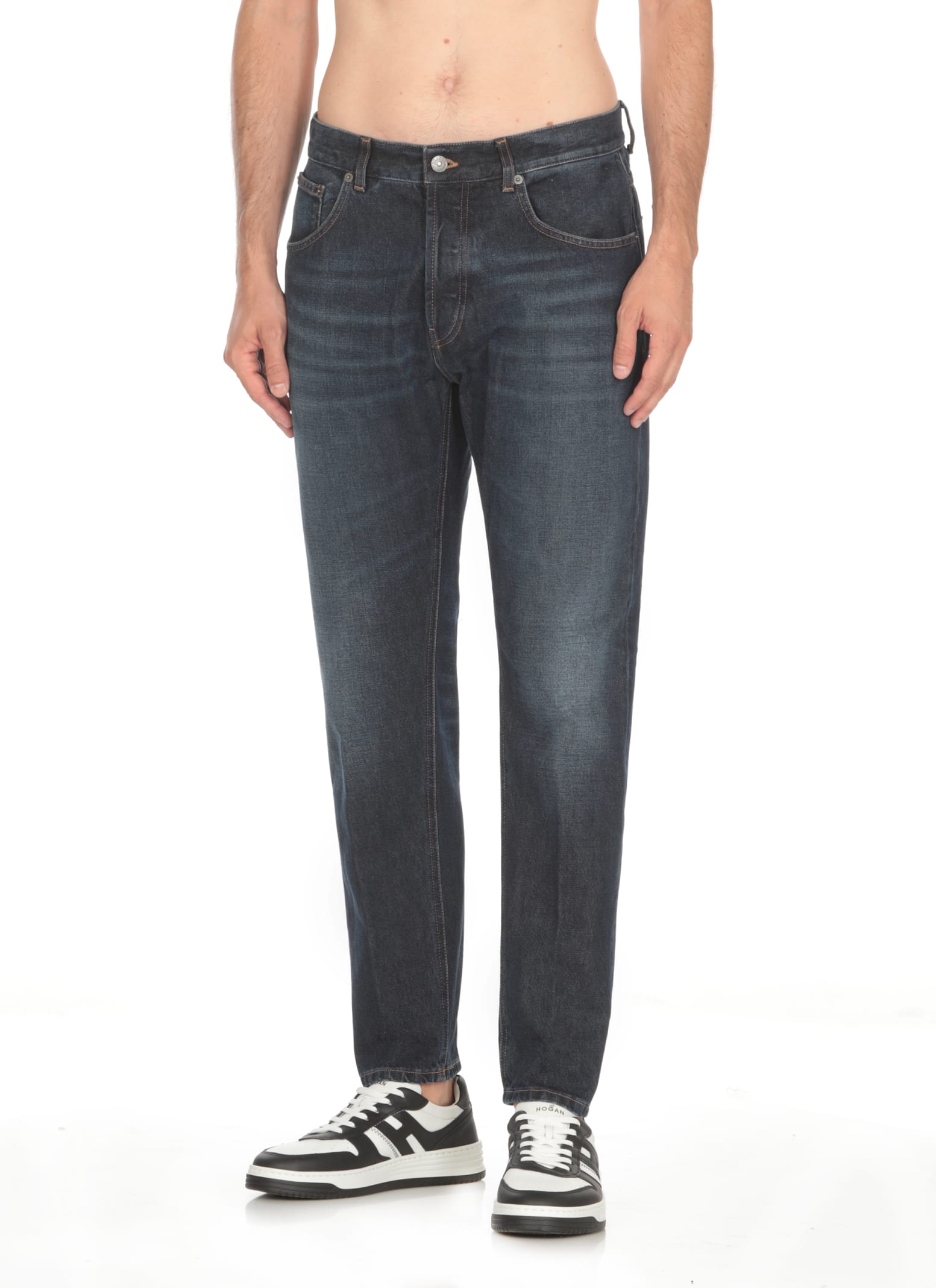 Shop Dondup Dian Jeans In Blue