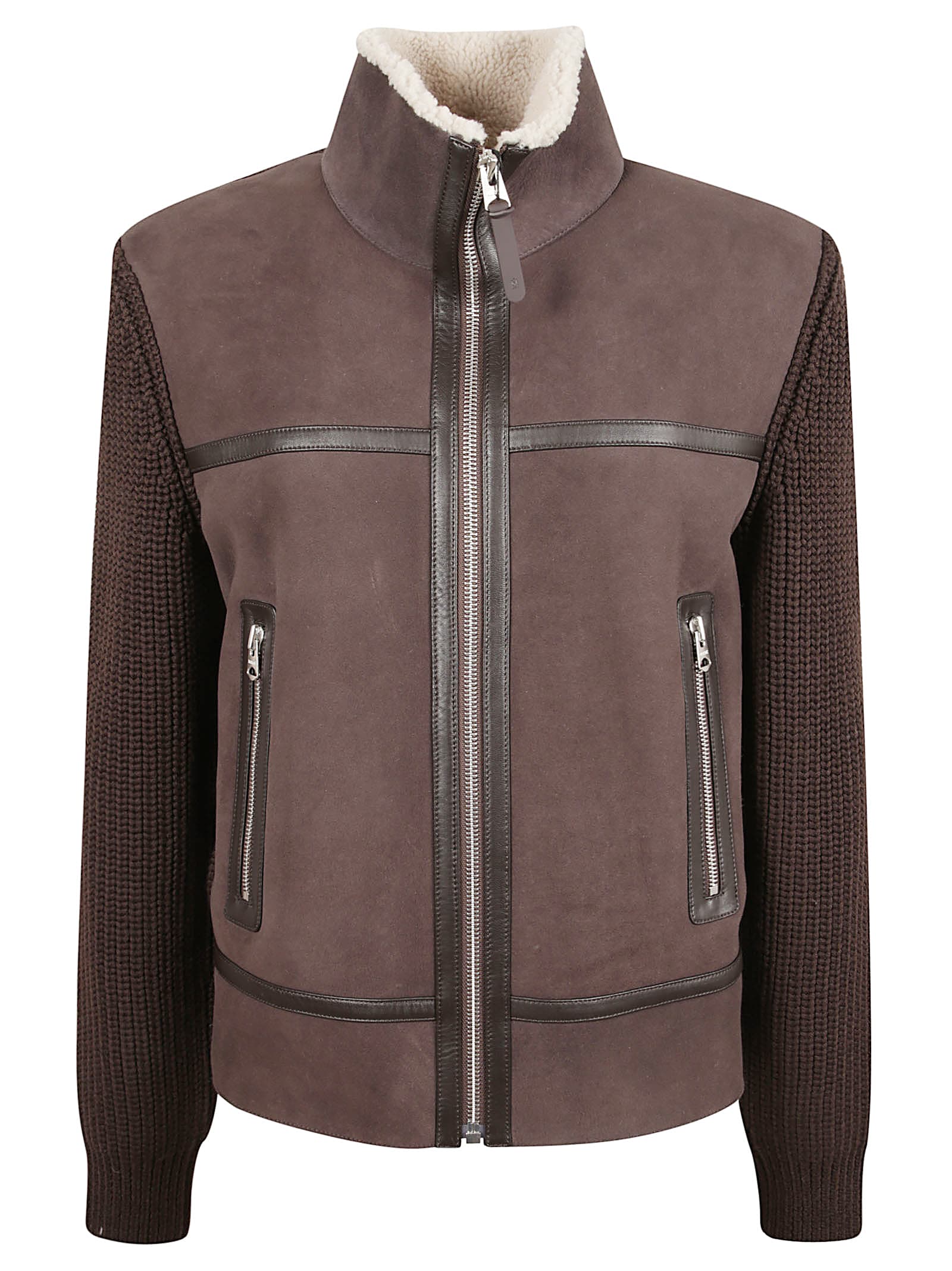 Mackage Jonathan Shearling Jacket In Multi