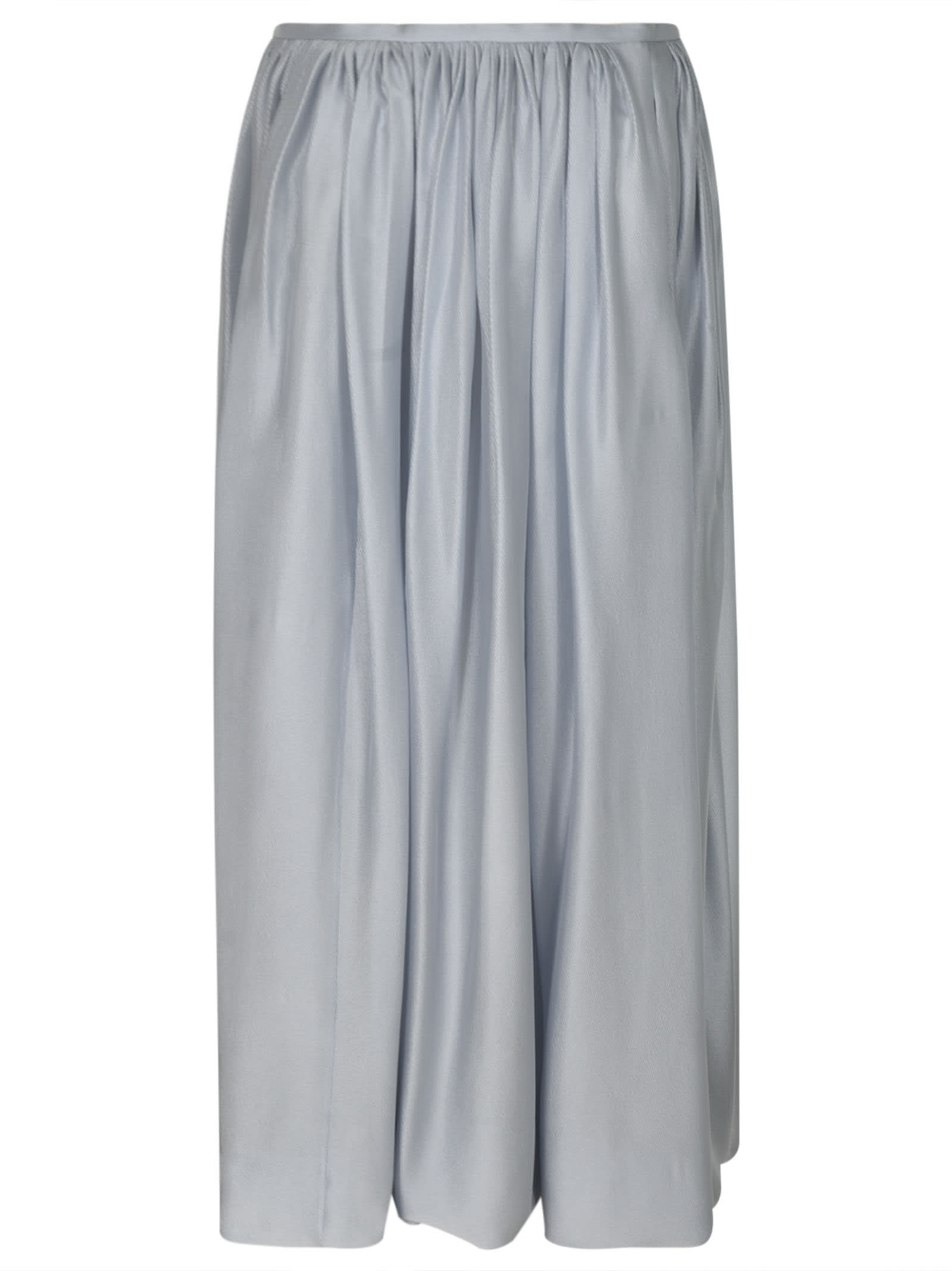 Shop Giorgio Armani Straight Waist Long-length Skirt In U9tq